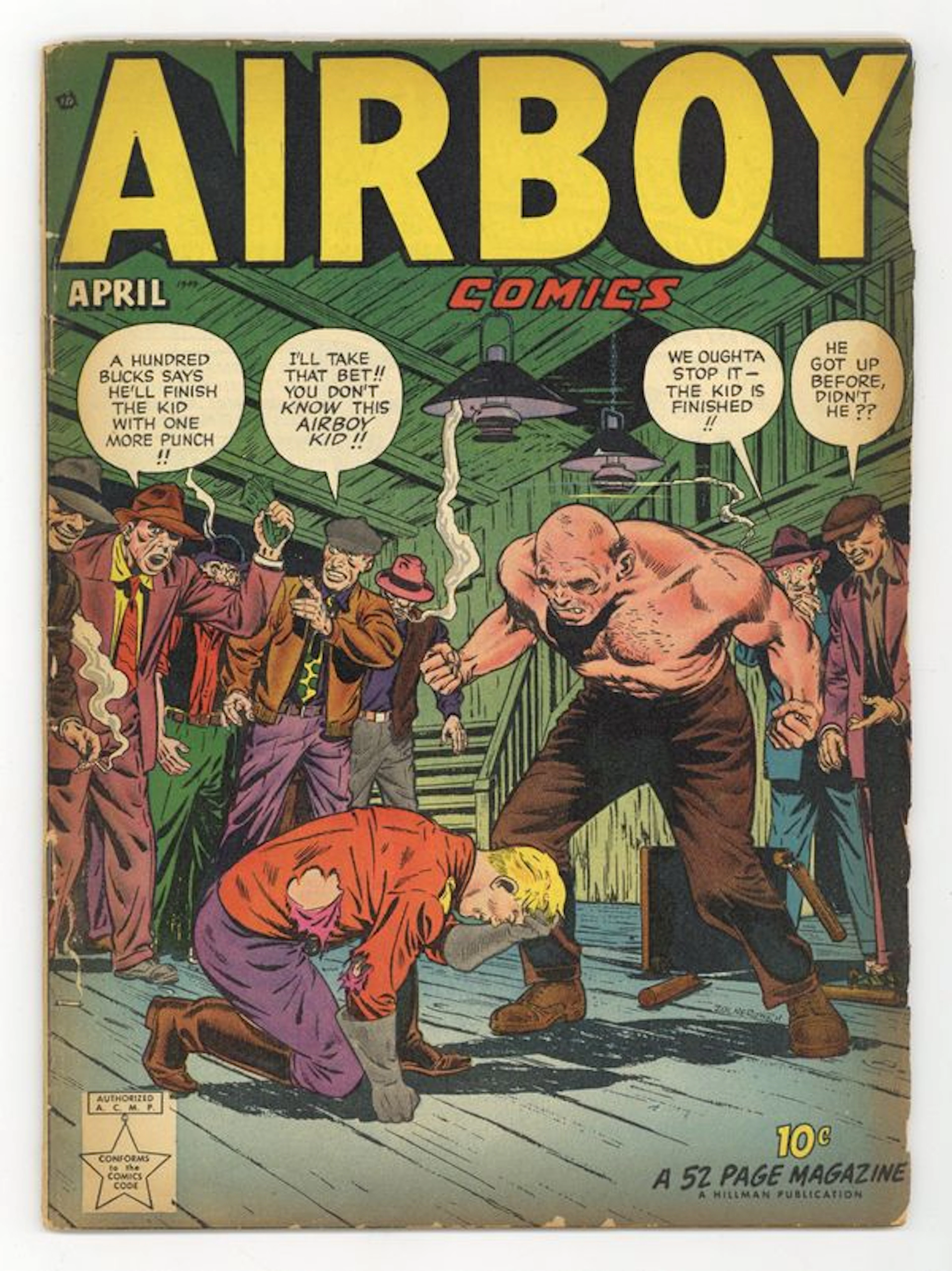 Airboy Comics (1945-1953 Hillman) Vol. 6 #3 FR/GD 1.5