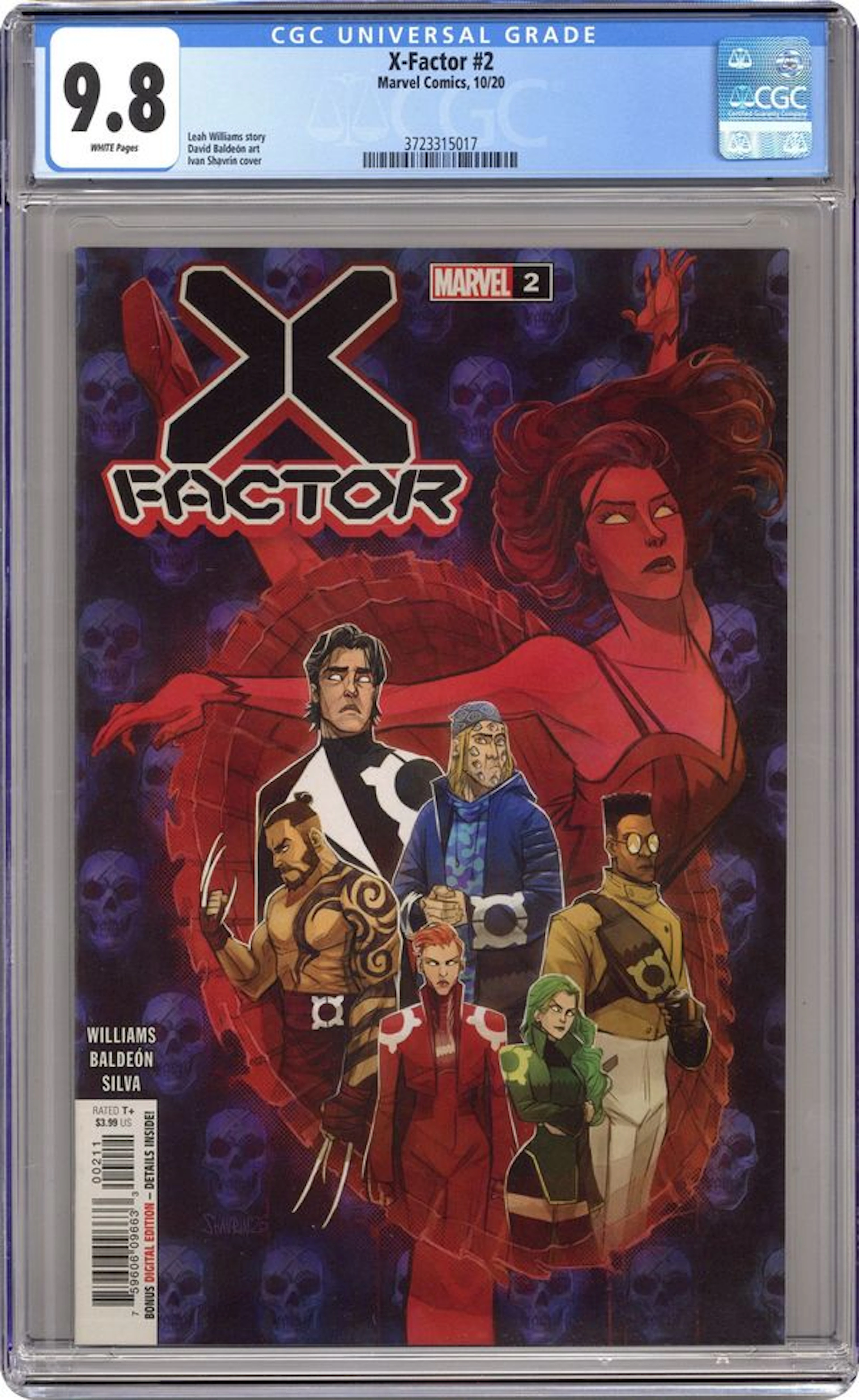 X-Factor (2020 Marvel) 2A CGC 9.8