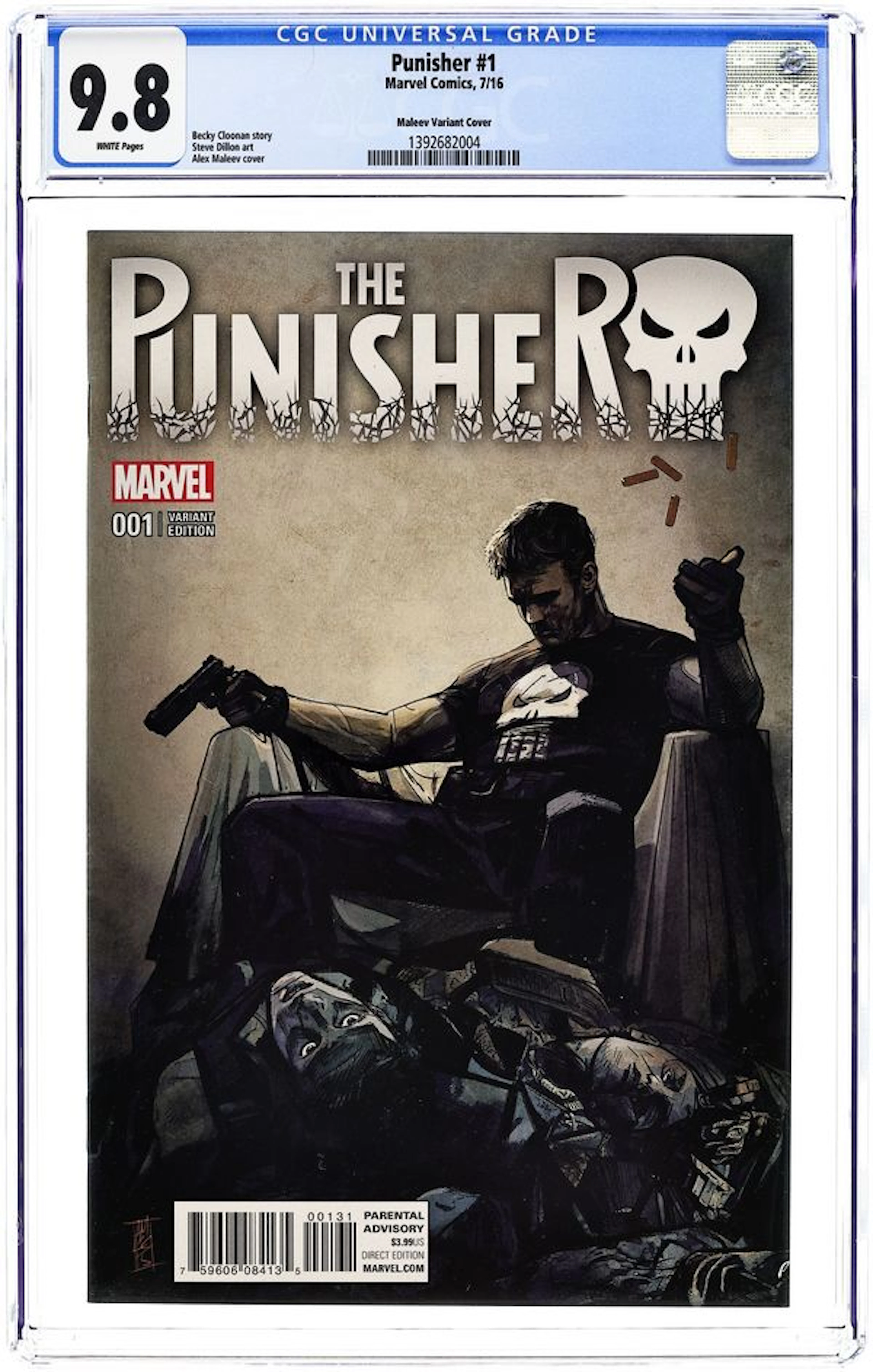 Punisher (2016 11th Series) 1D CGC 9.8