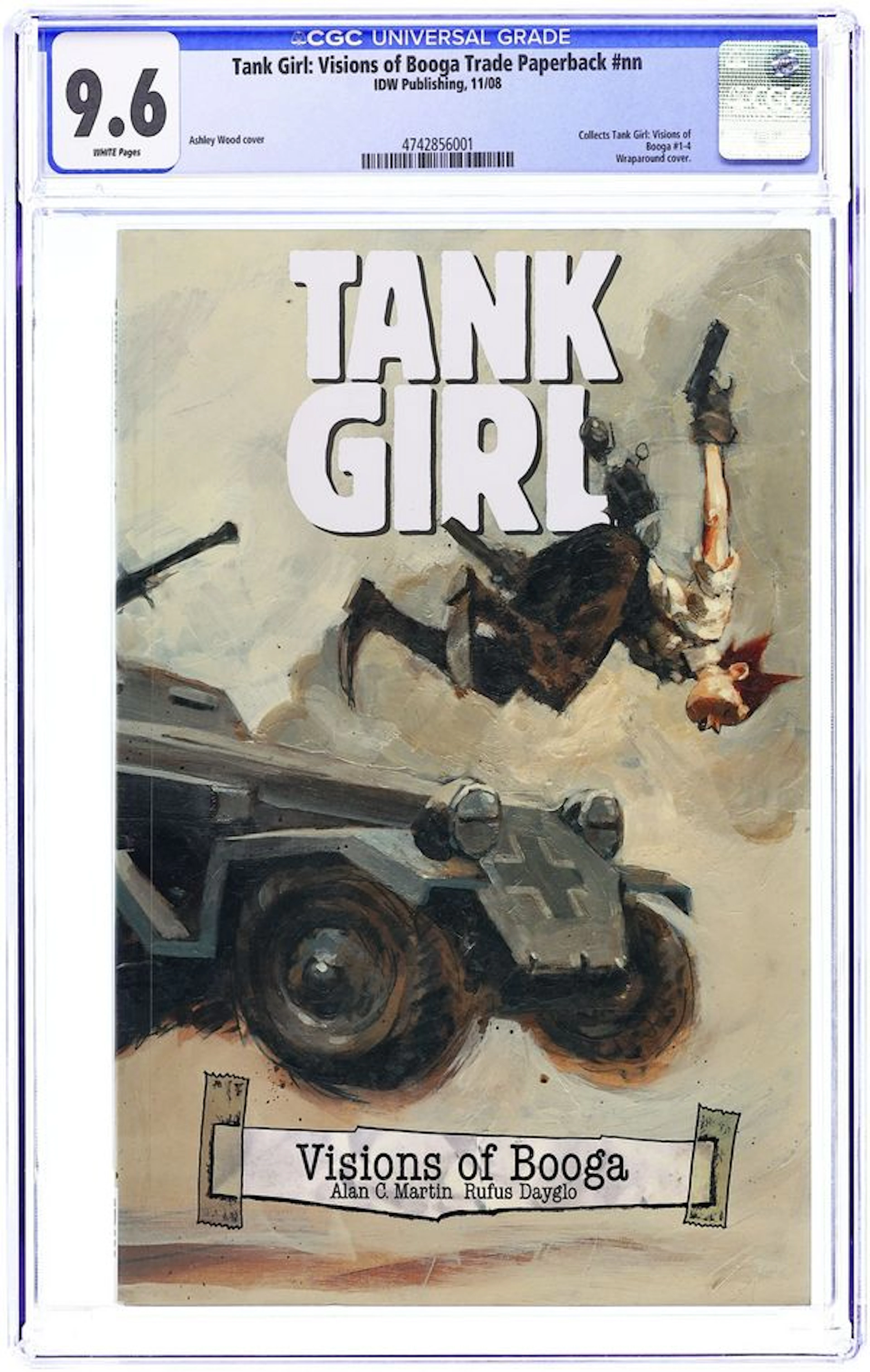 Tank Girl Visions of Booga TPB (2008 IDW) 1-1ST CGC 9.6