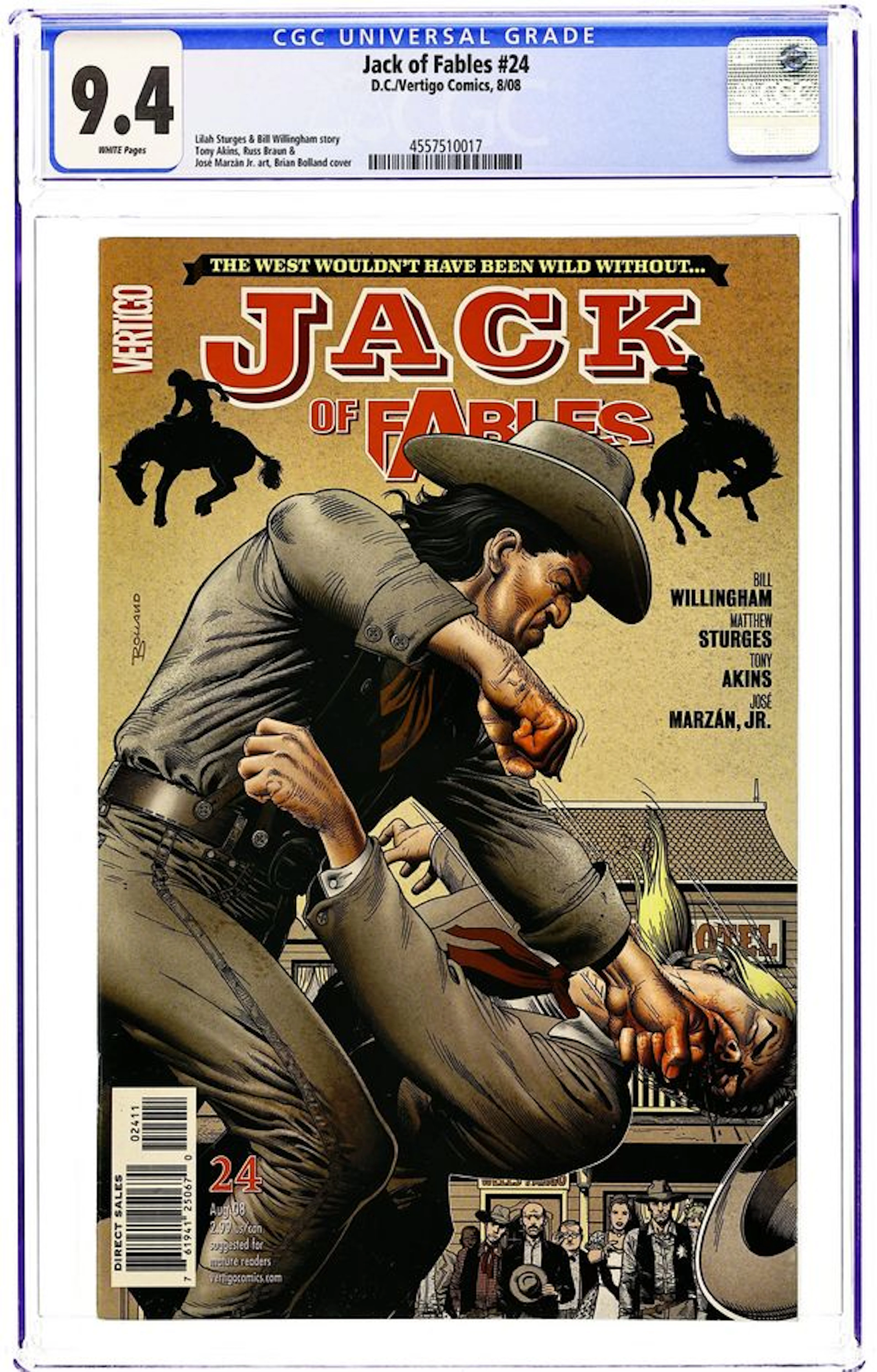 Jack of Fables (2006) 24 CGC 9.4