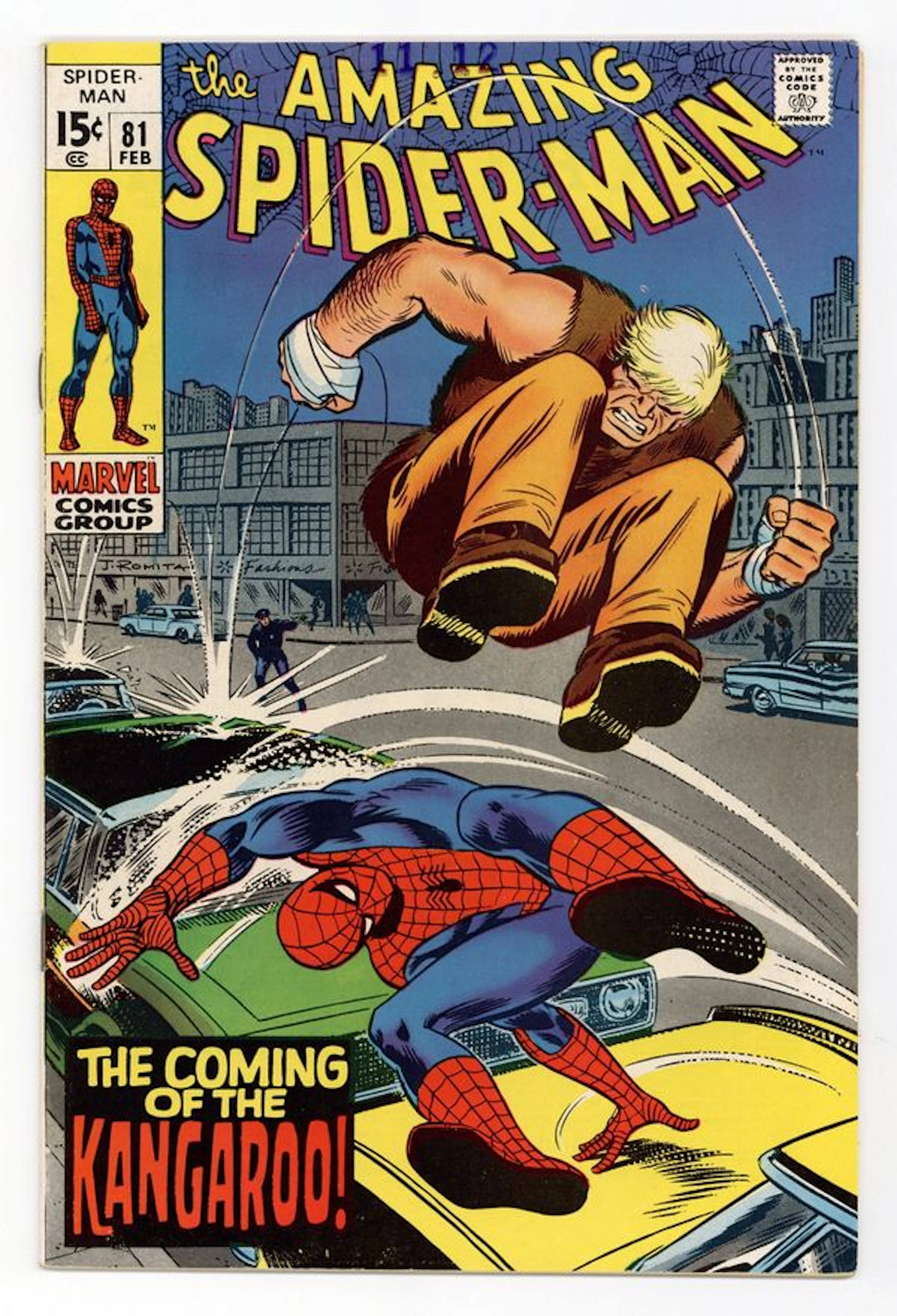 Amazing Spider-Man (1963 1st Series) 81 FN- 5.5