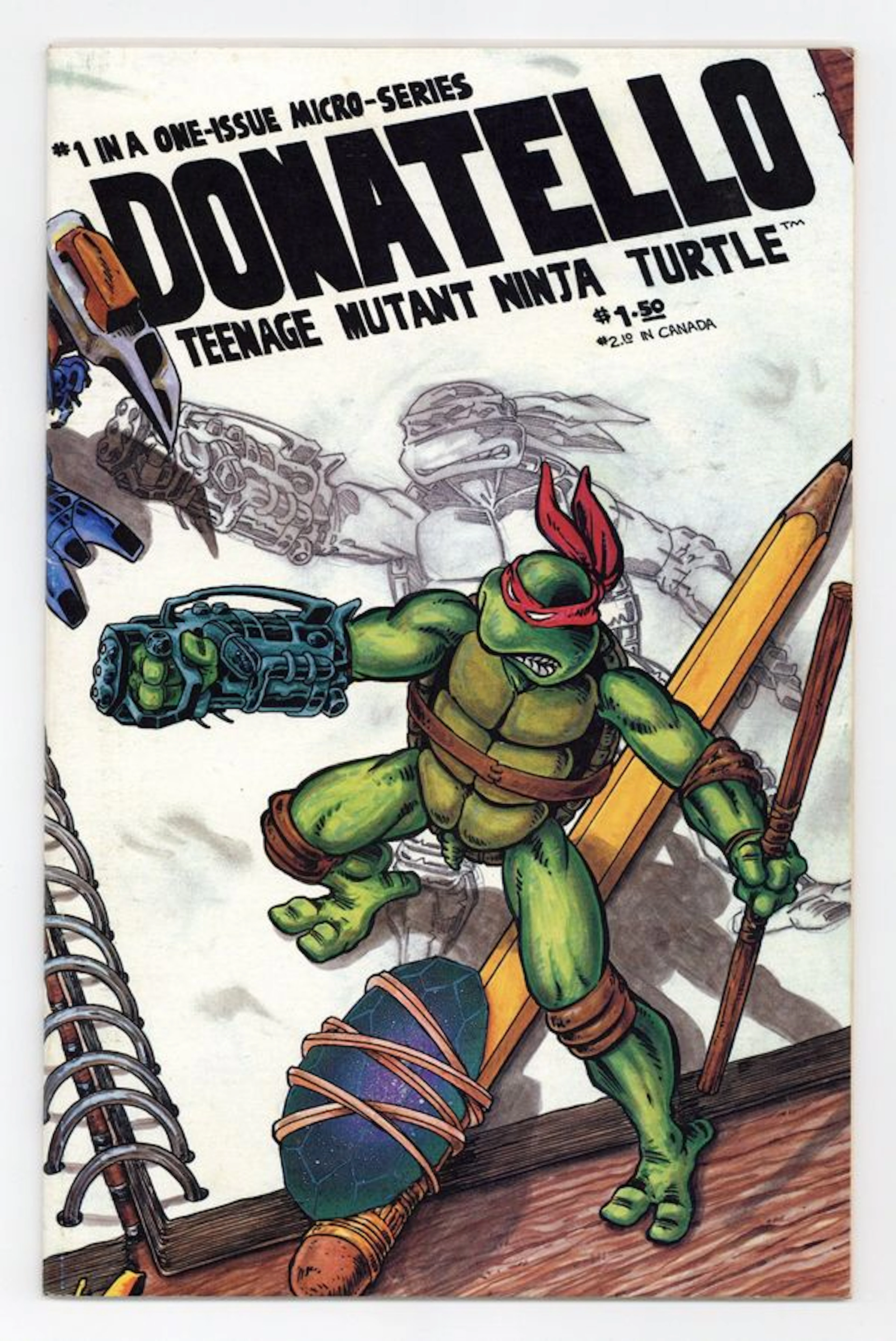 Donatello (1986 Mirage Studios) Teenage Mutant Ninja Turtles 1 FN 6.0