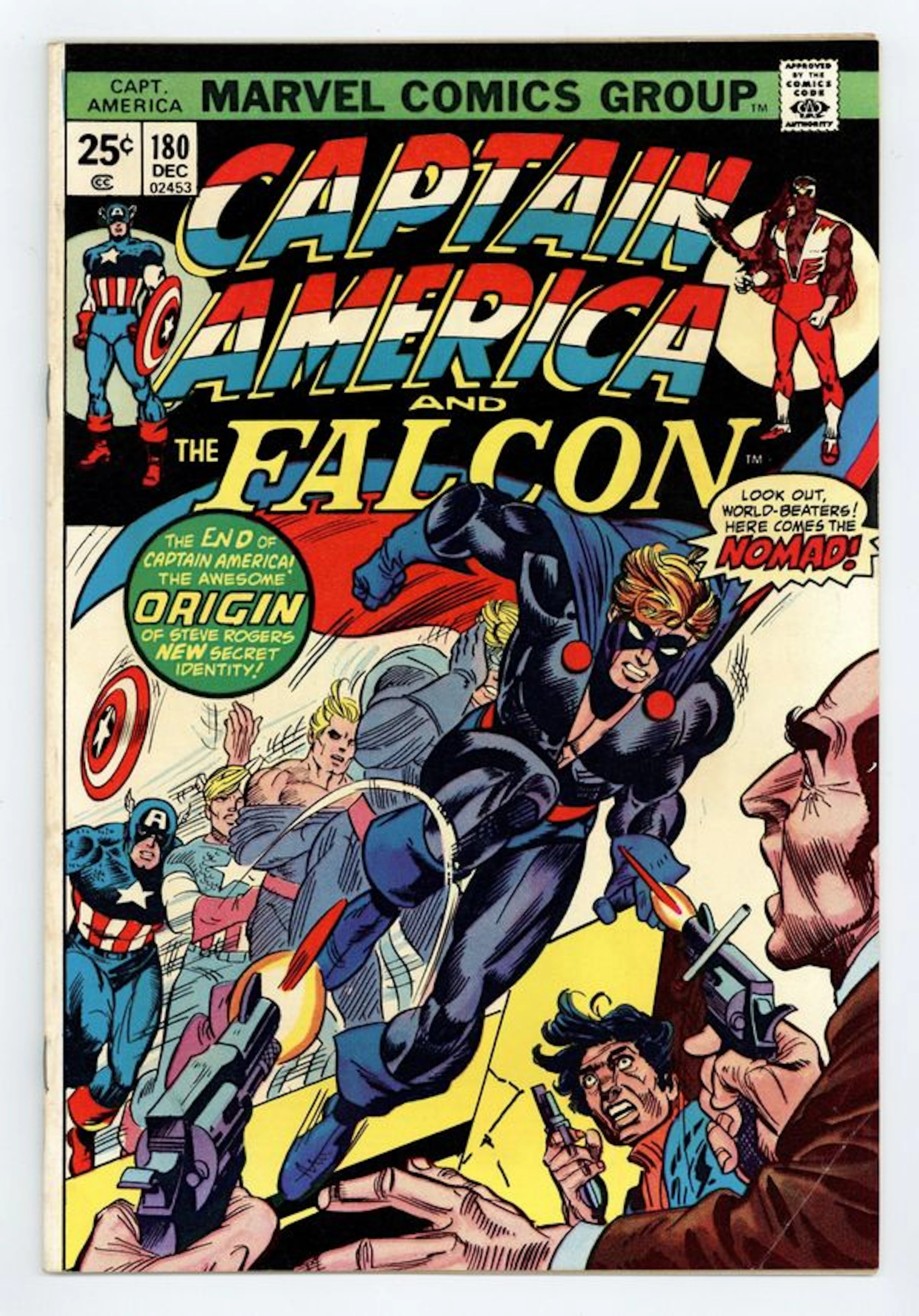 Captain America (1968 1st Series) 180 VG+ 4.5
