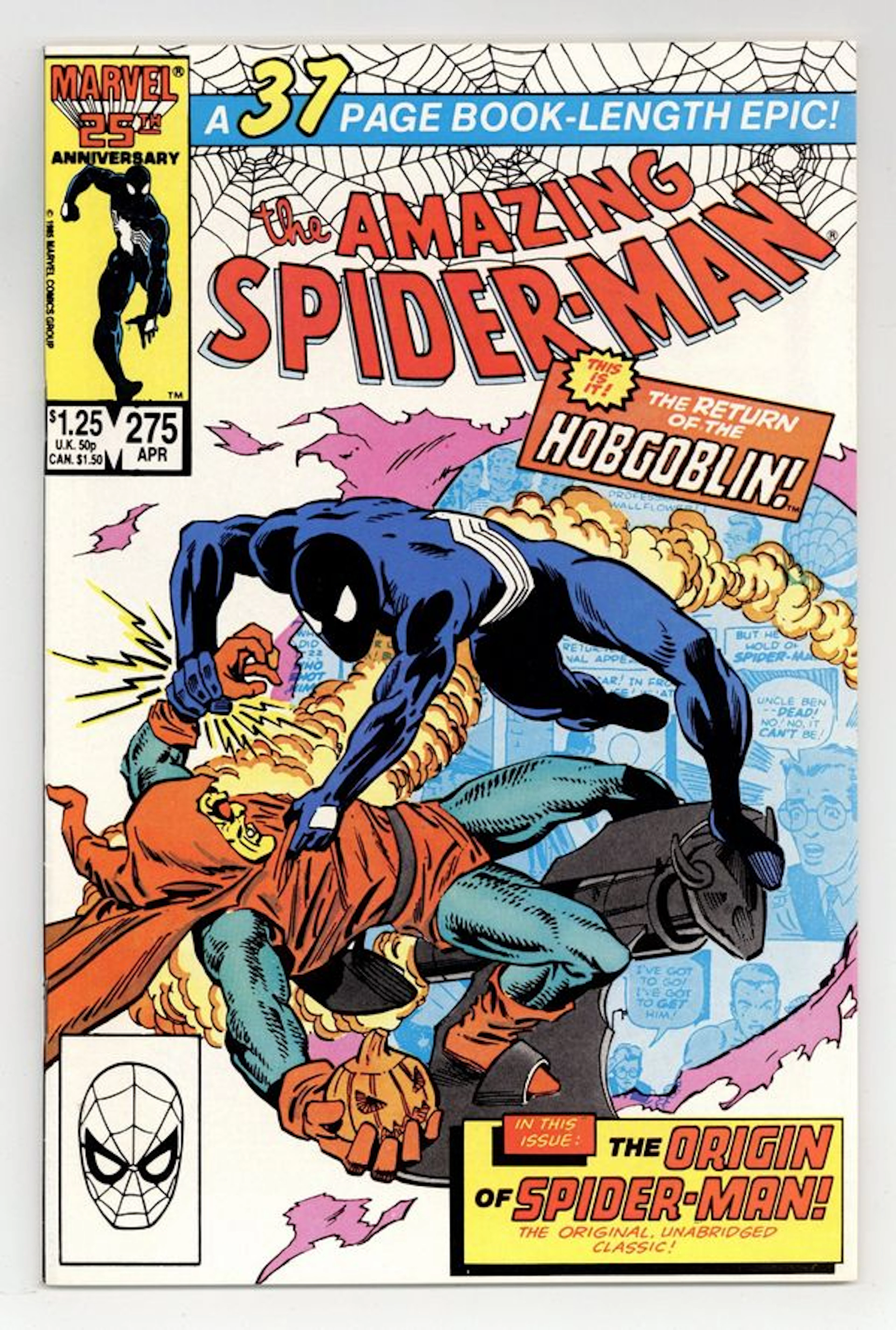 Amazing Spider-Man (1963 1st Series) 275 VF+ 8.5