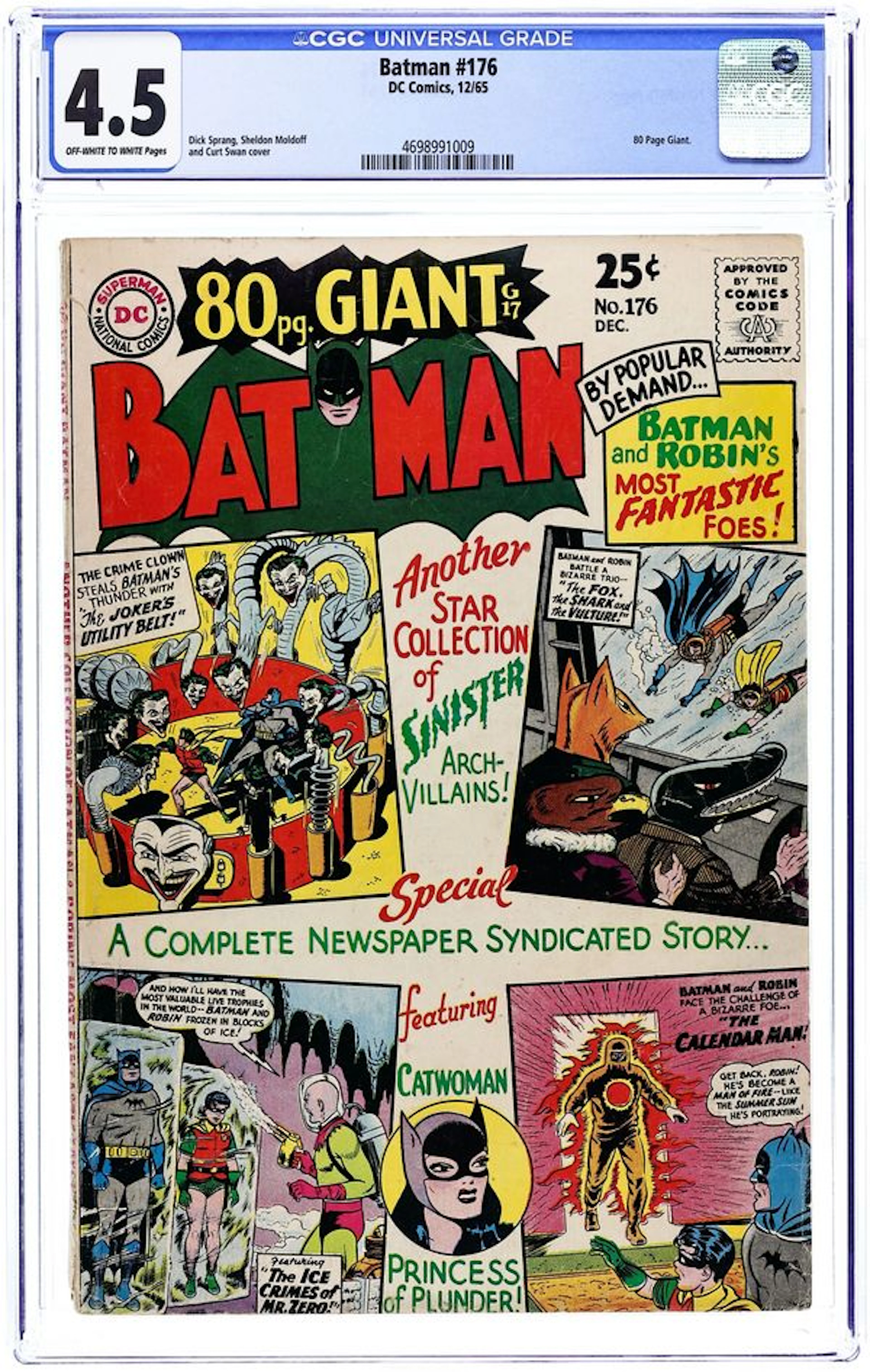 Batman (1940) 176 CGC 4.5