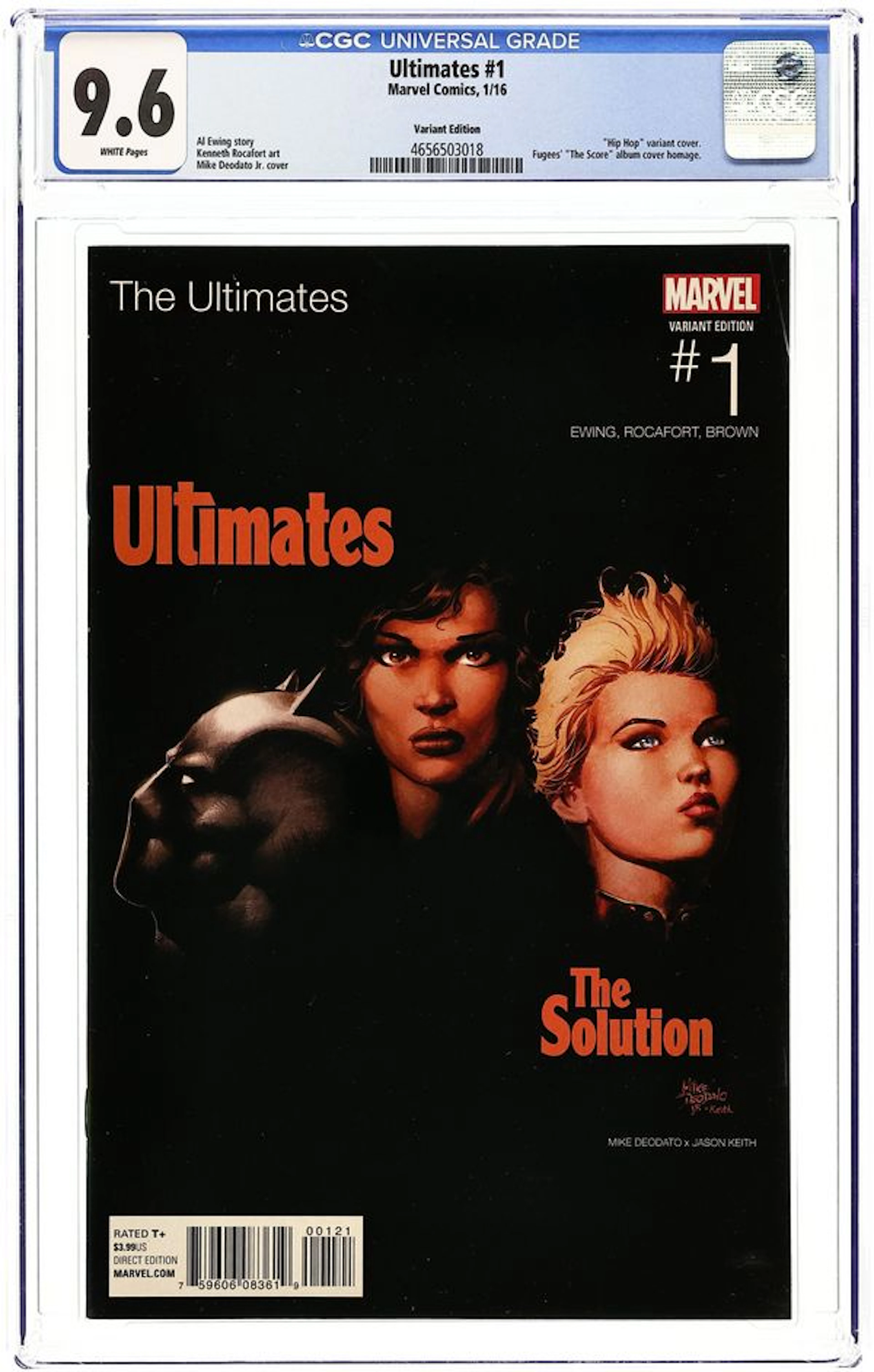 Ultimates (2015 Marvel) 1D CGC 9.6