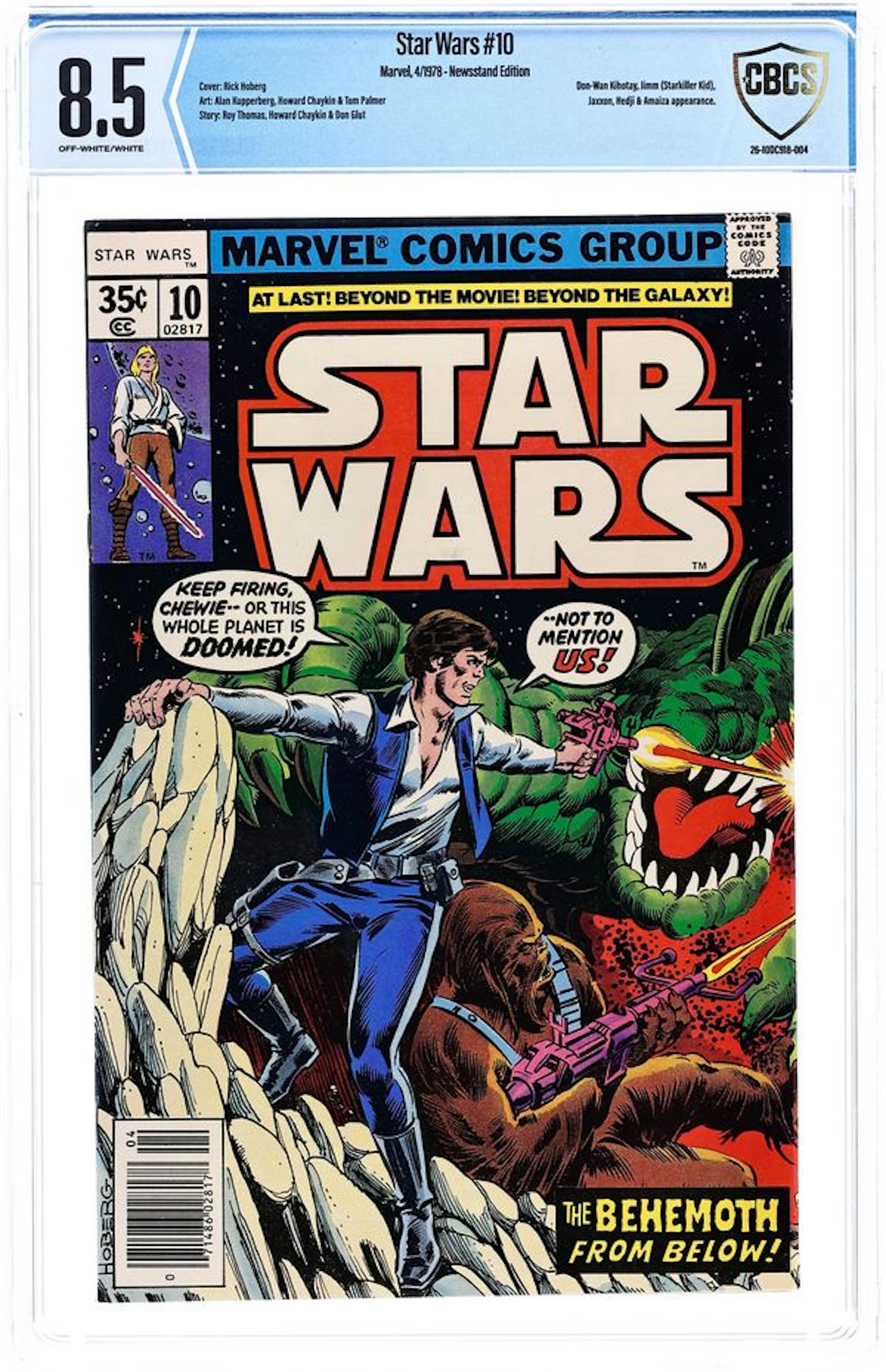 Star Wars (1977 Marvel) 10 CBCS 8.5