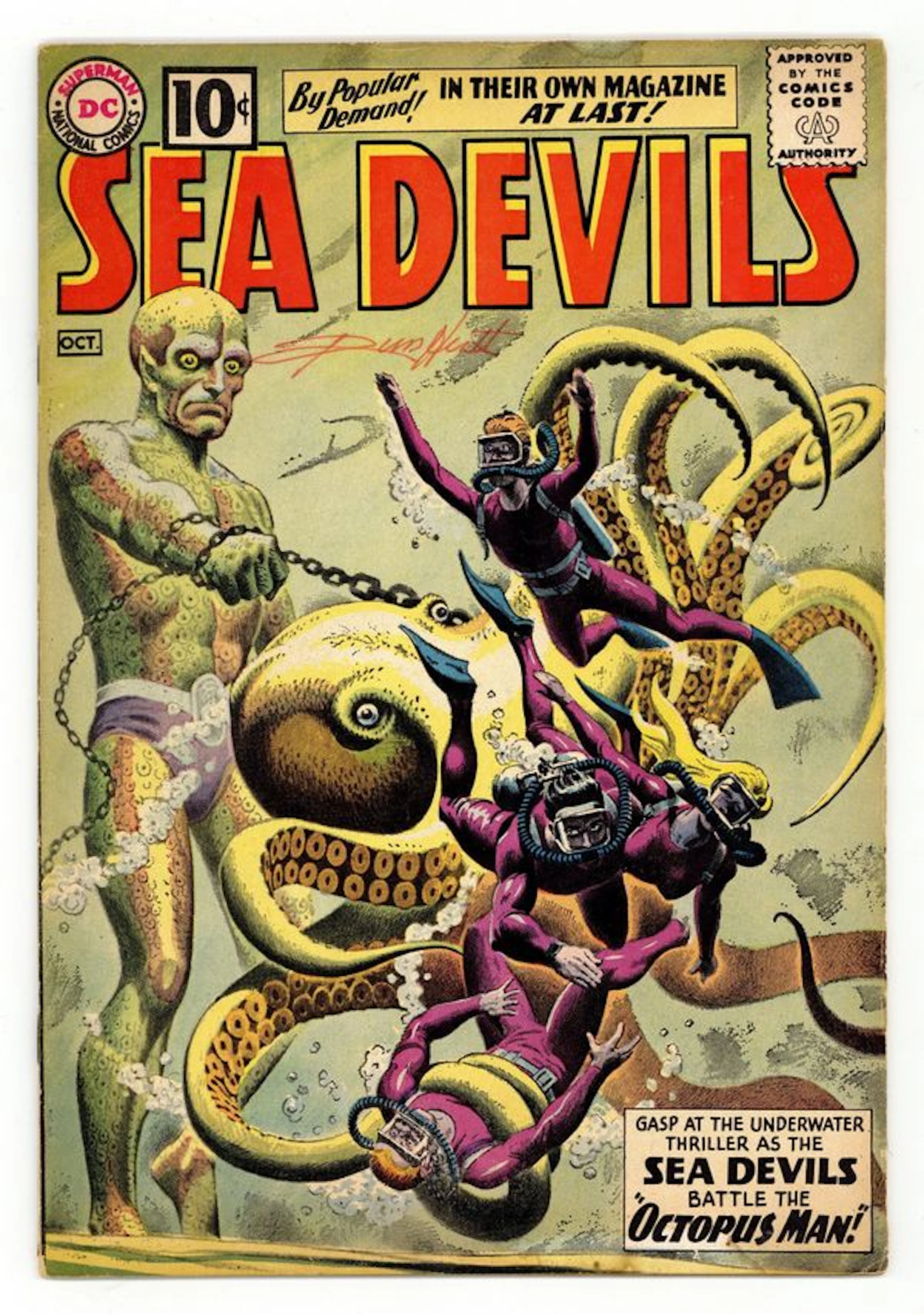 Sea Devils (1961) 1 GD/VG 3.0
