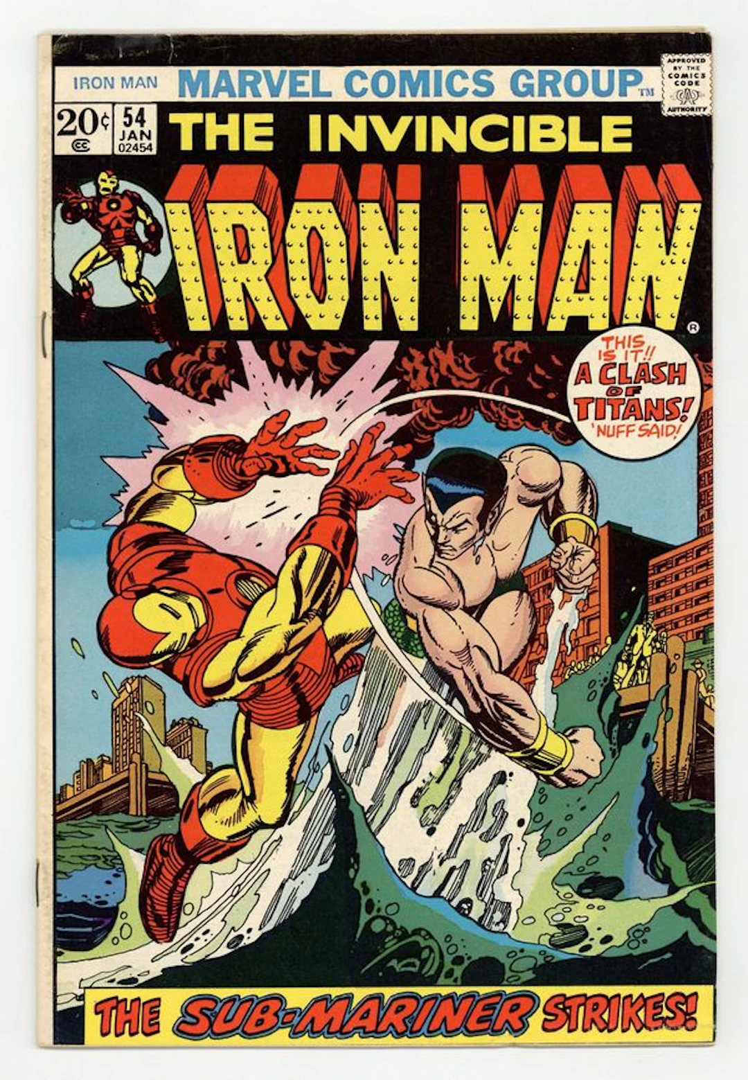 Iron Man (1968 1st Series) 54 VG 4.0
