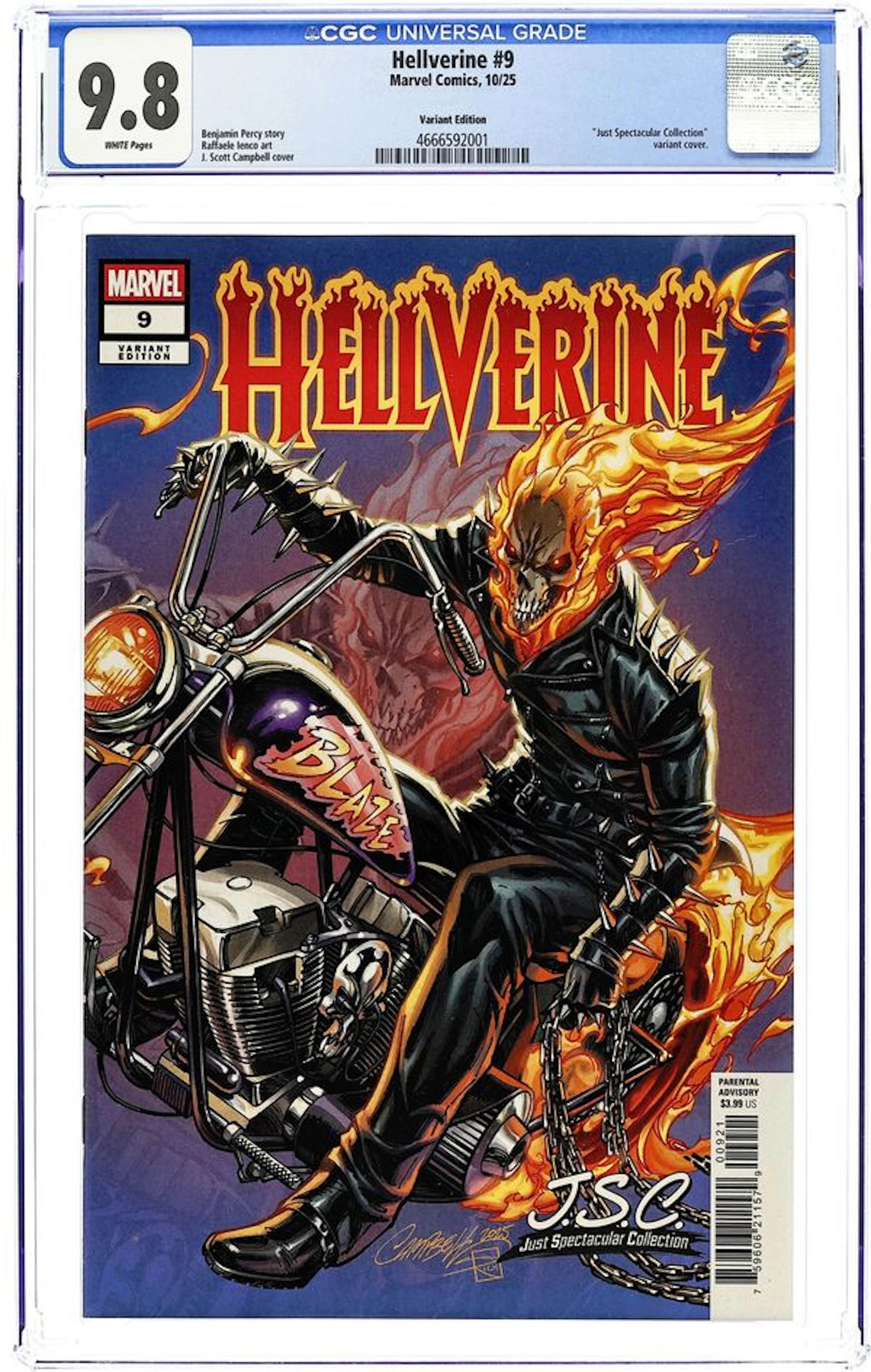Hellverine (2024 Marvel 2nd Series) 9B CGC 9.8