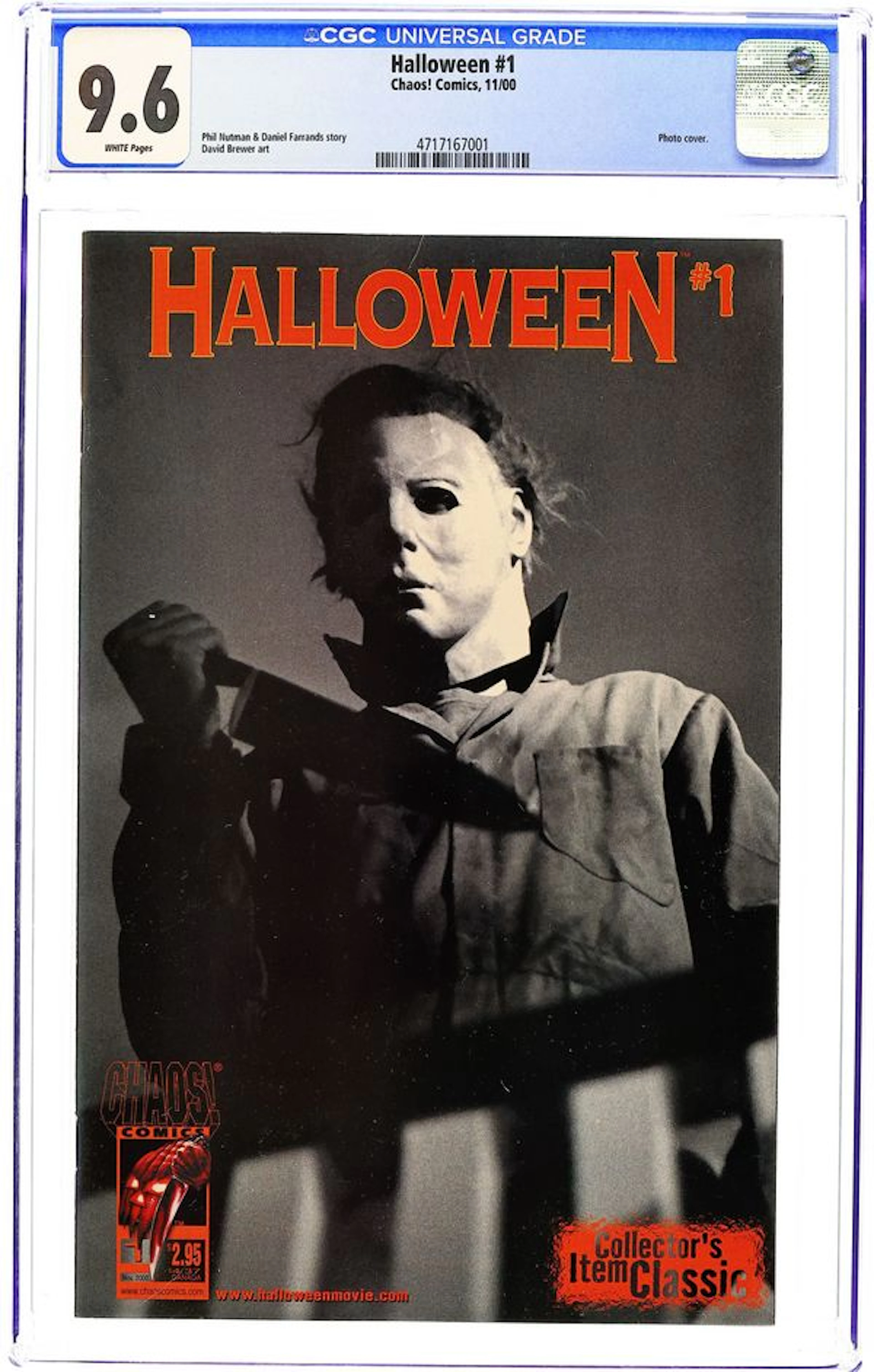 Halloween (2000 Chaos) 1A CGC 9.6