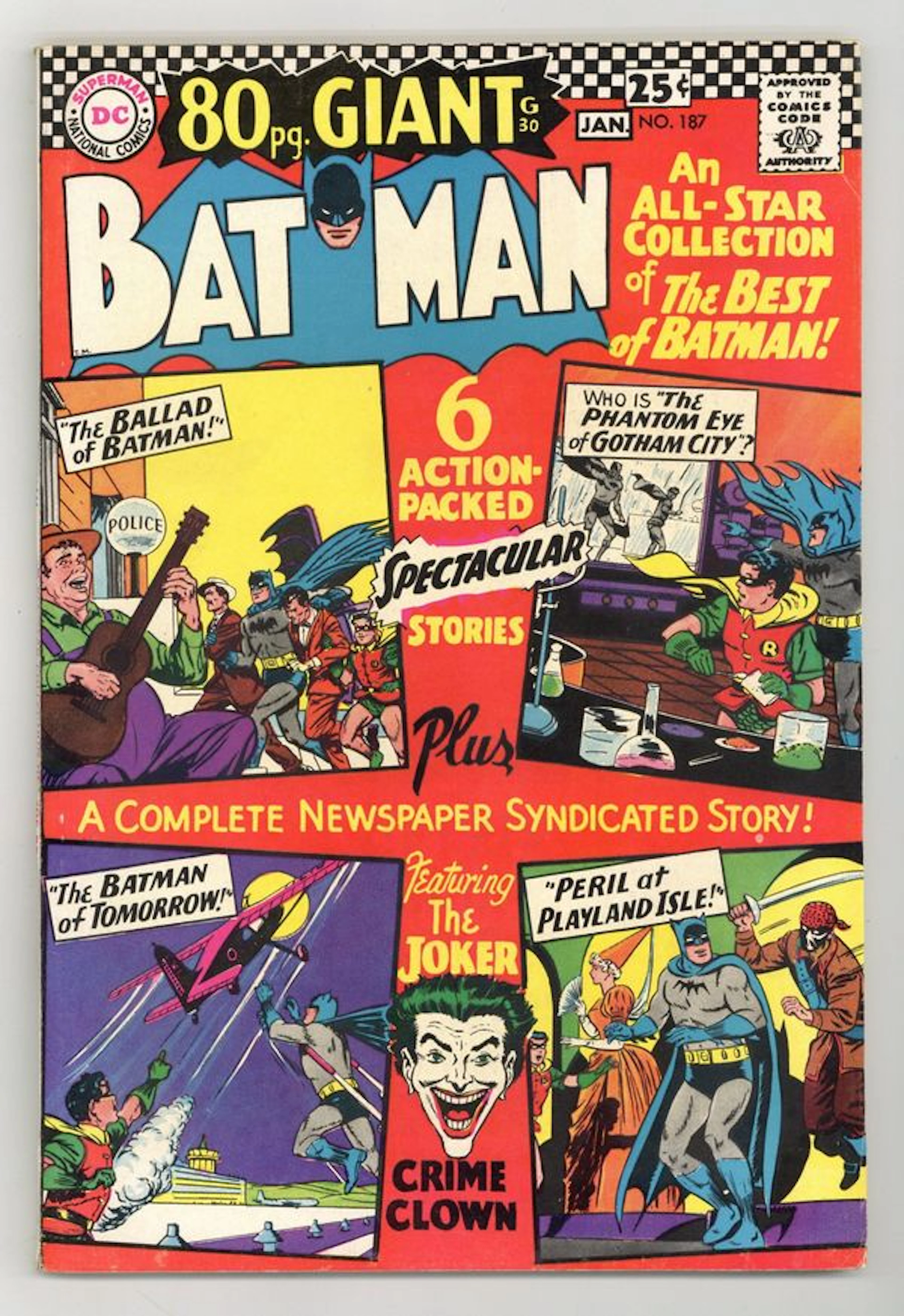 Batman (1940) 187 VG+ 4.5