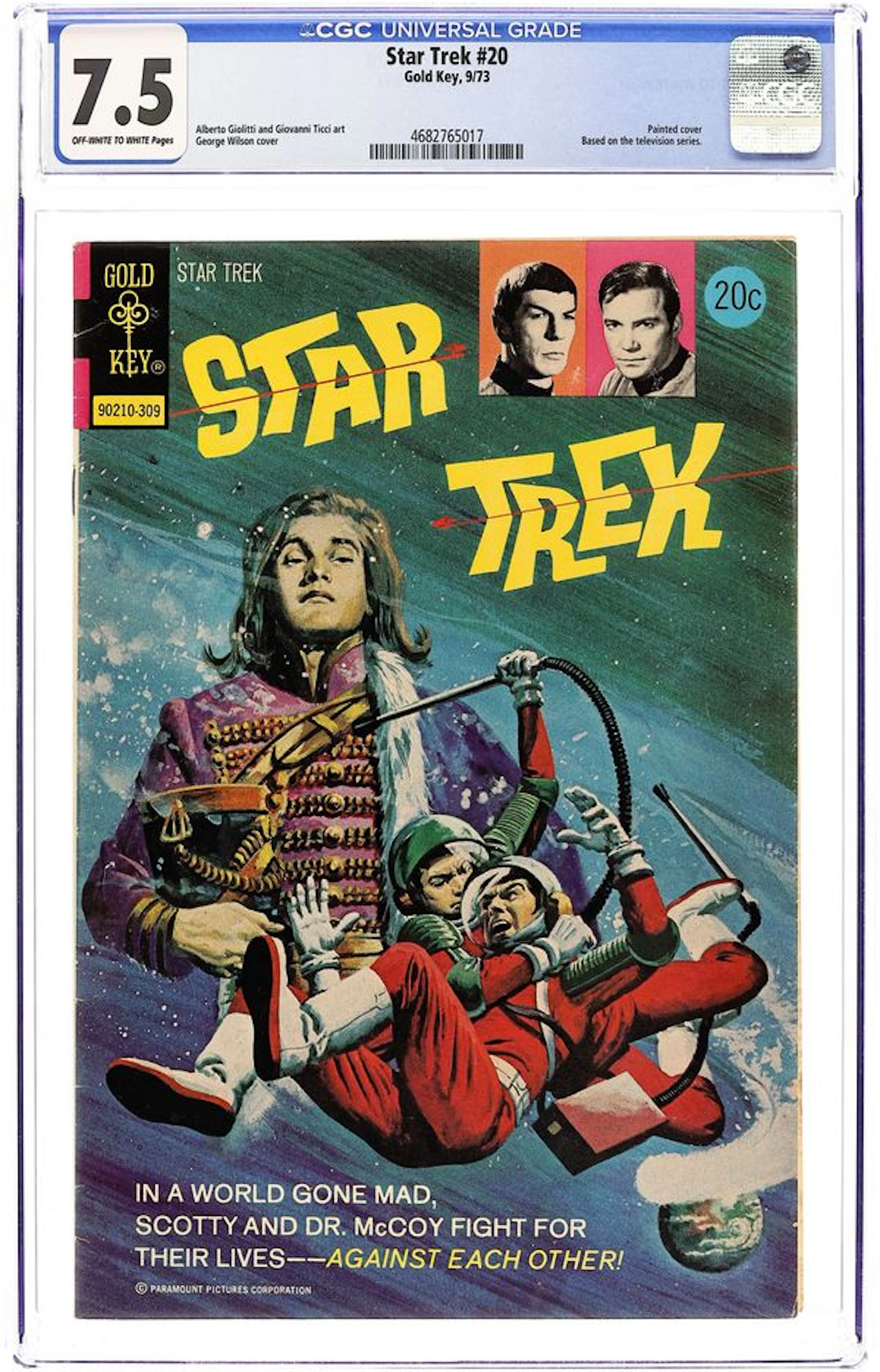 Star Trek (1967 Gold Key) 20 CGC 7.5