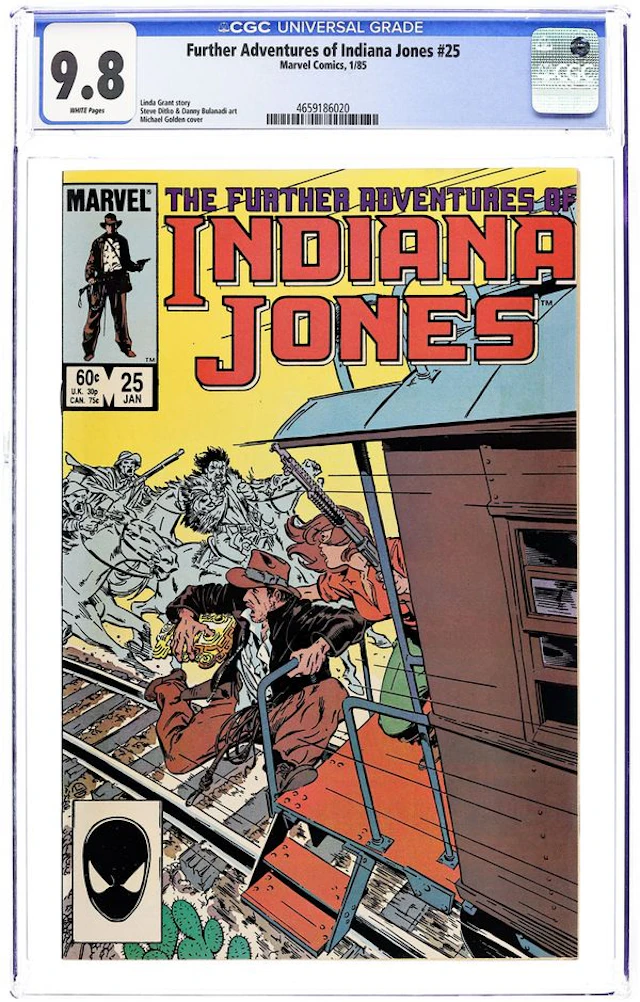 Further Adventures of Indiana Jones (1983) 25 CGC 9.8