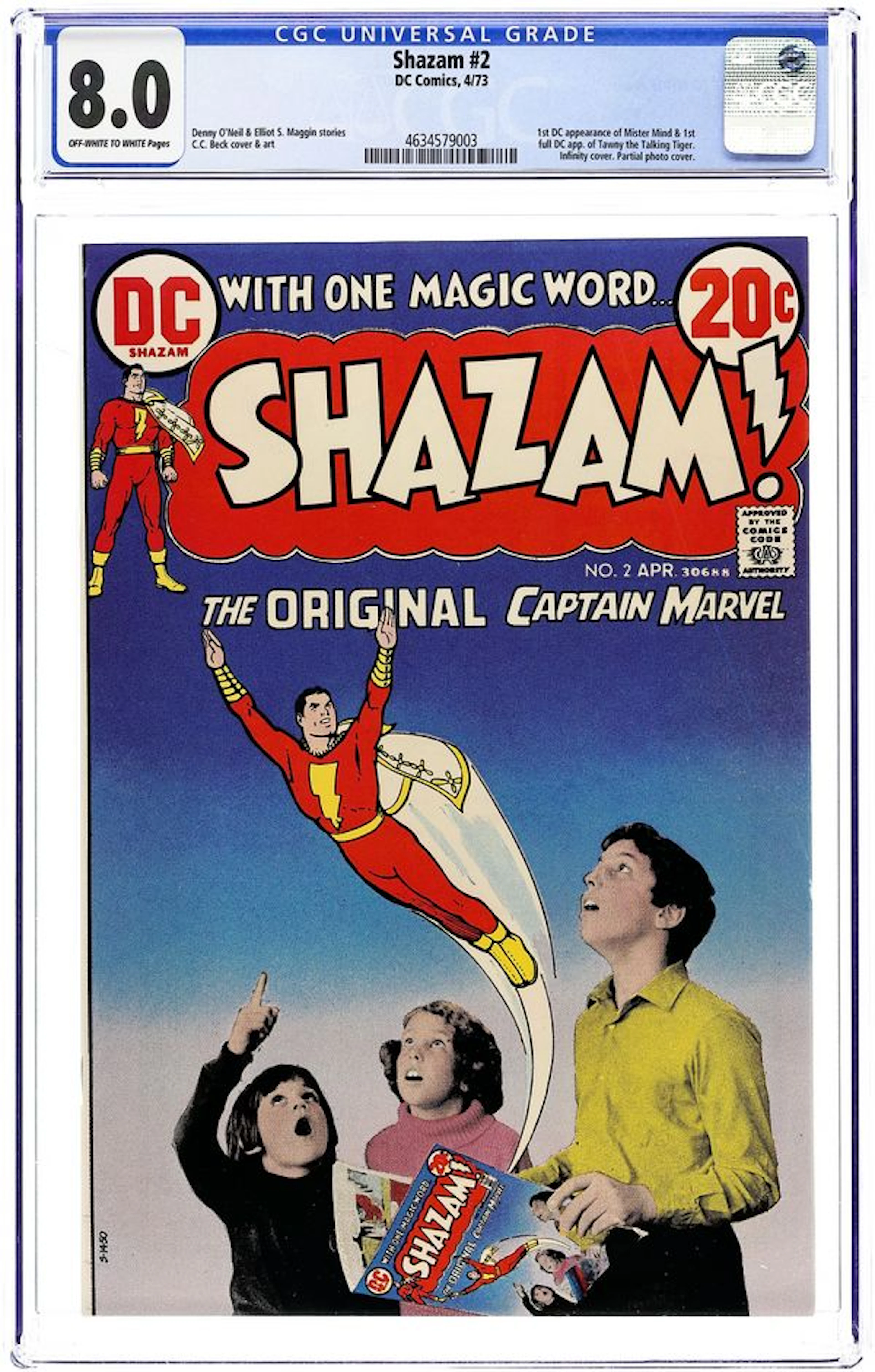 Shazam (1973) 2 CGC 8.0