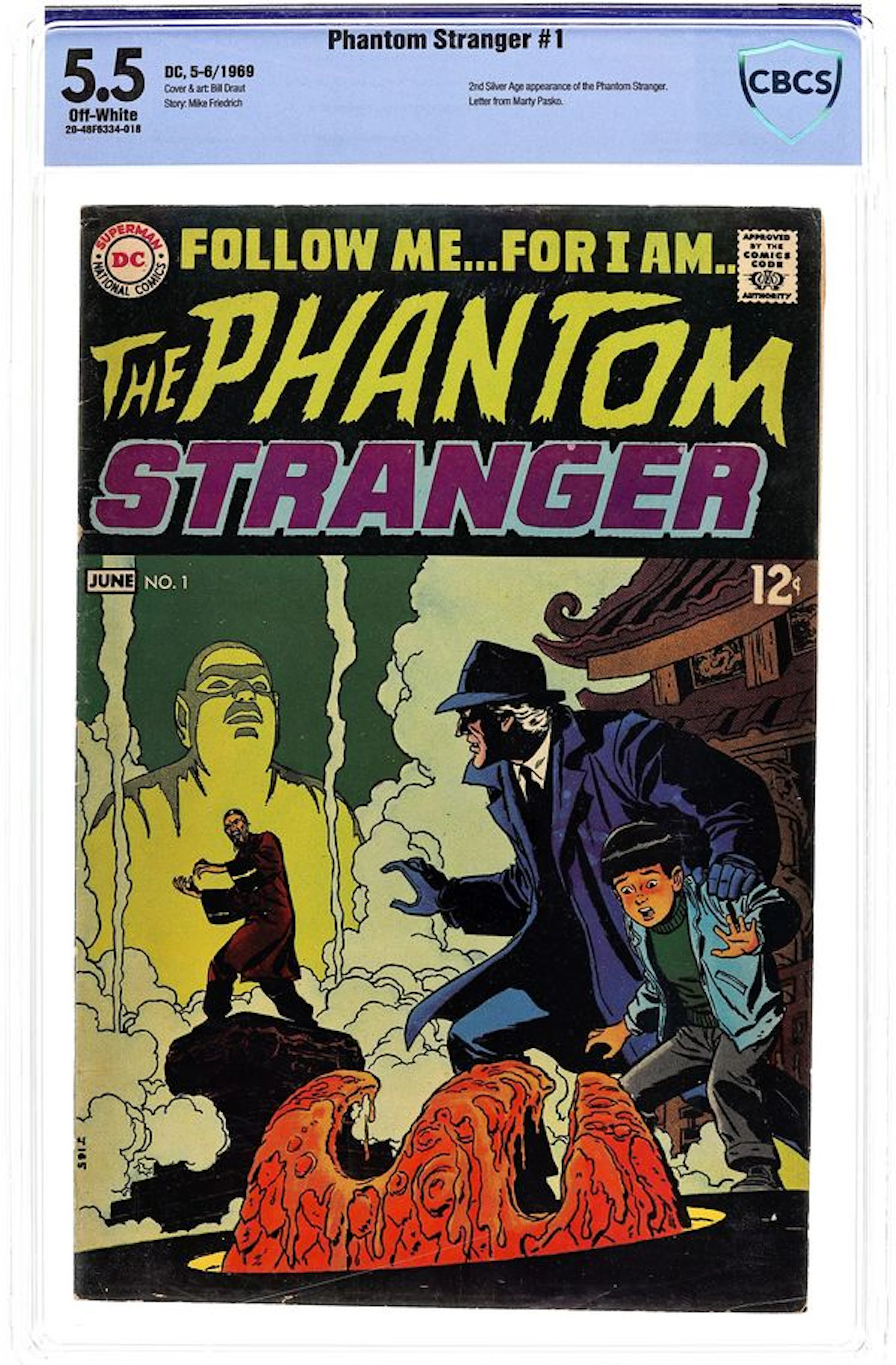 Phantom Stranger (1969 2nd Series) 1 CBCS 5.5