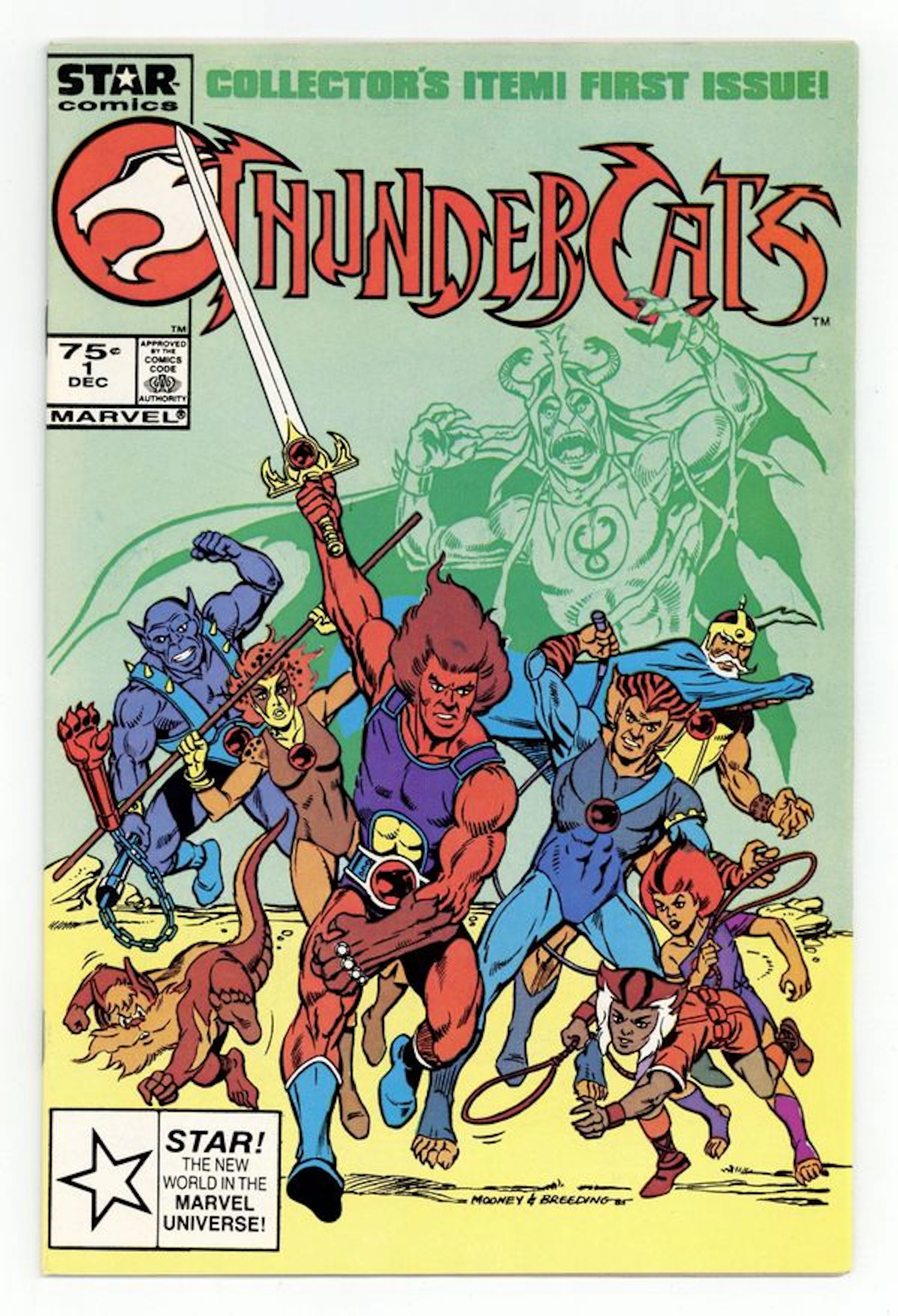 Thundercats (1985 1st Series Marvel) 1REP.2ND FN 6.0