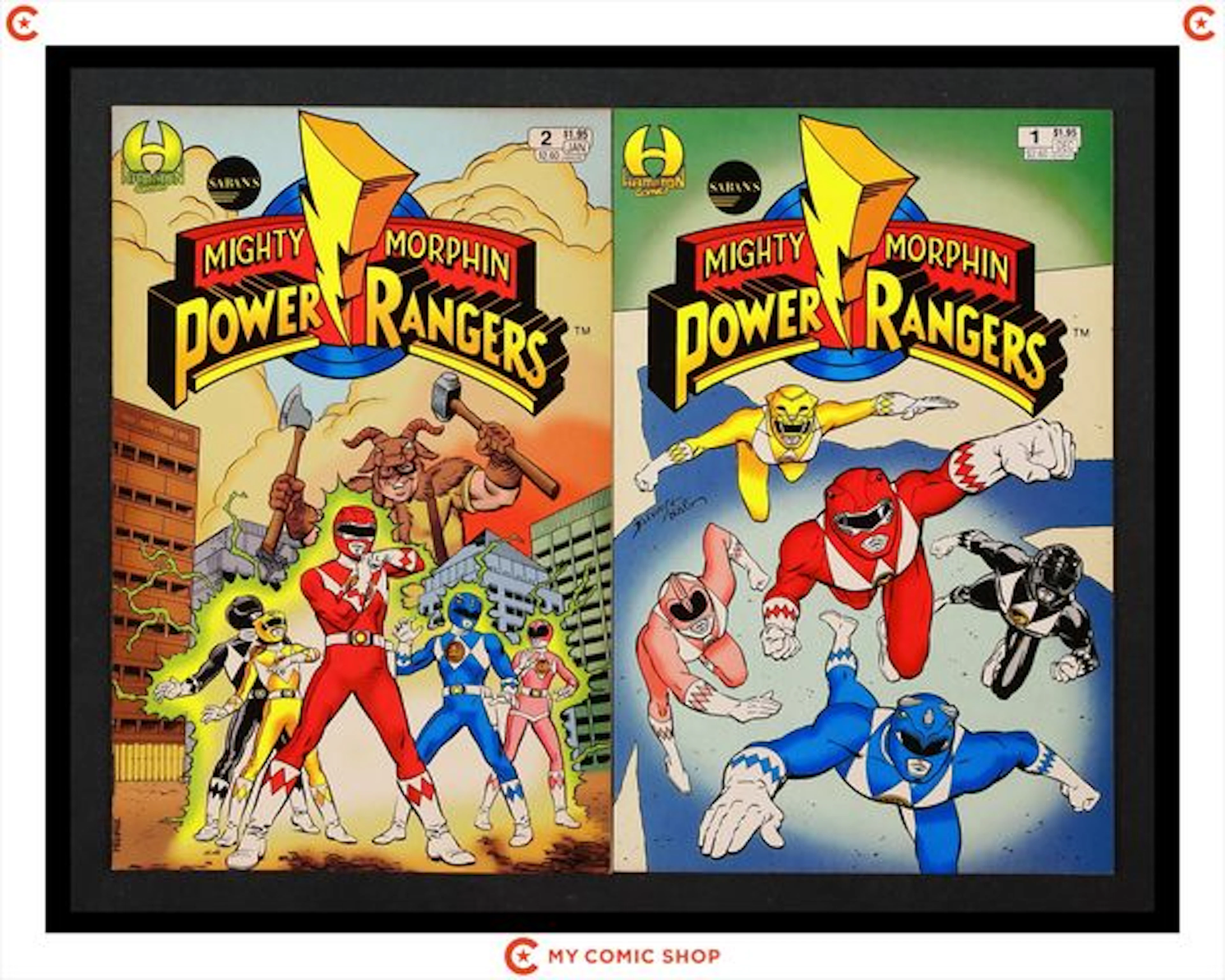 Mighty Morphin Power Rangers Lot of 2