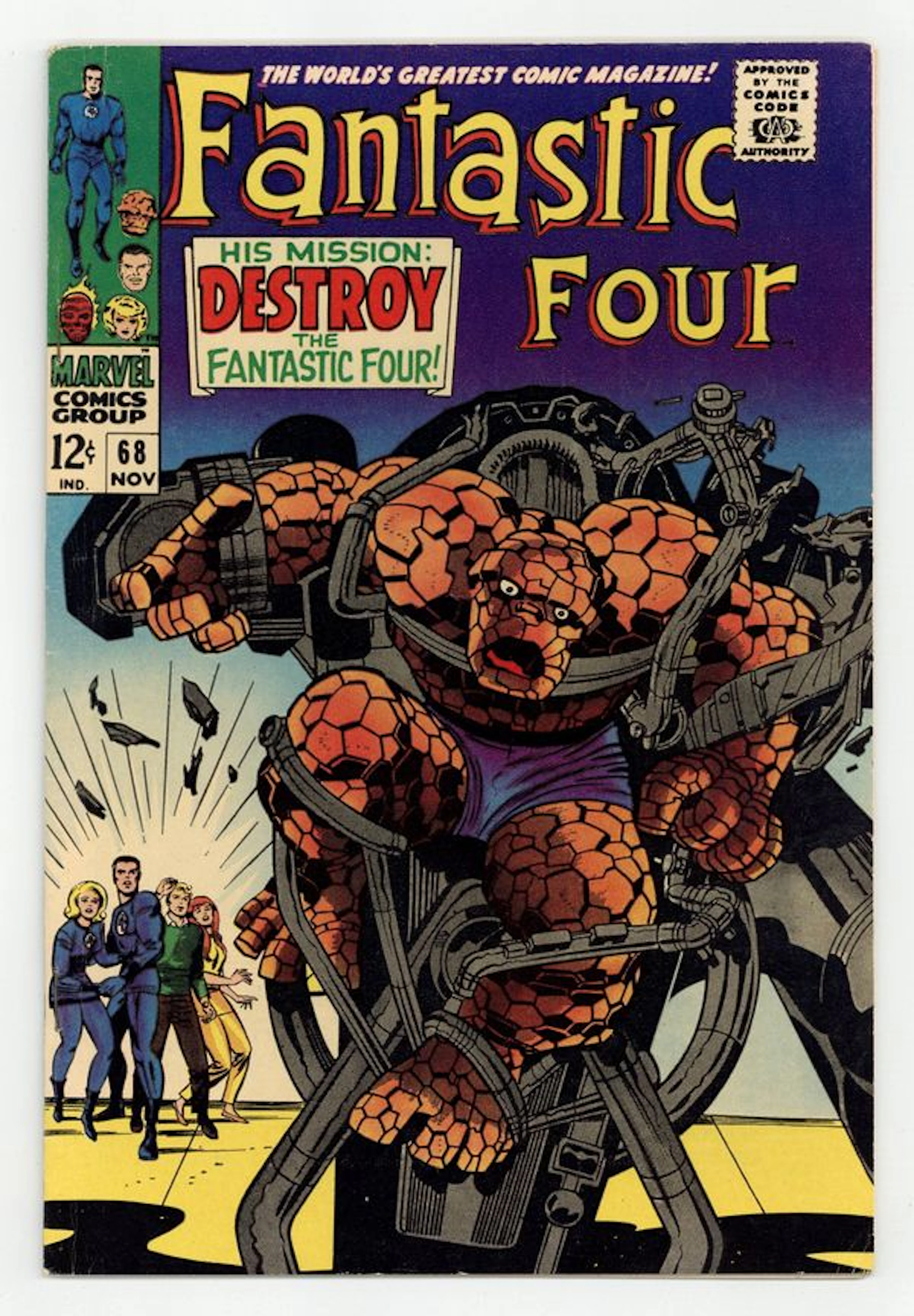 Fantastic Four (1961 1st Series) 68 VG/FN 5.0