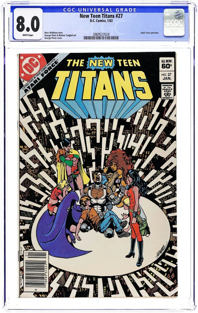 New Teen Titans (1980) (Tales of ...) 27N CGC 8.0