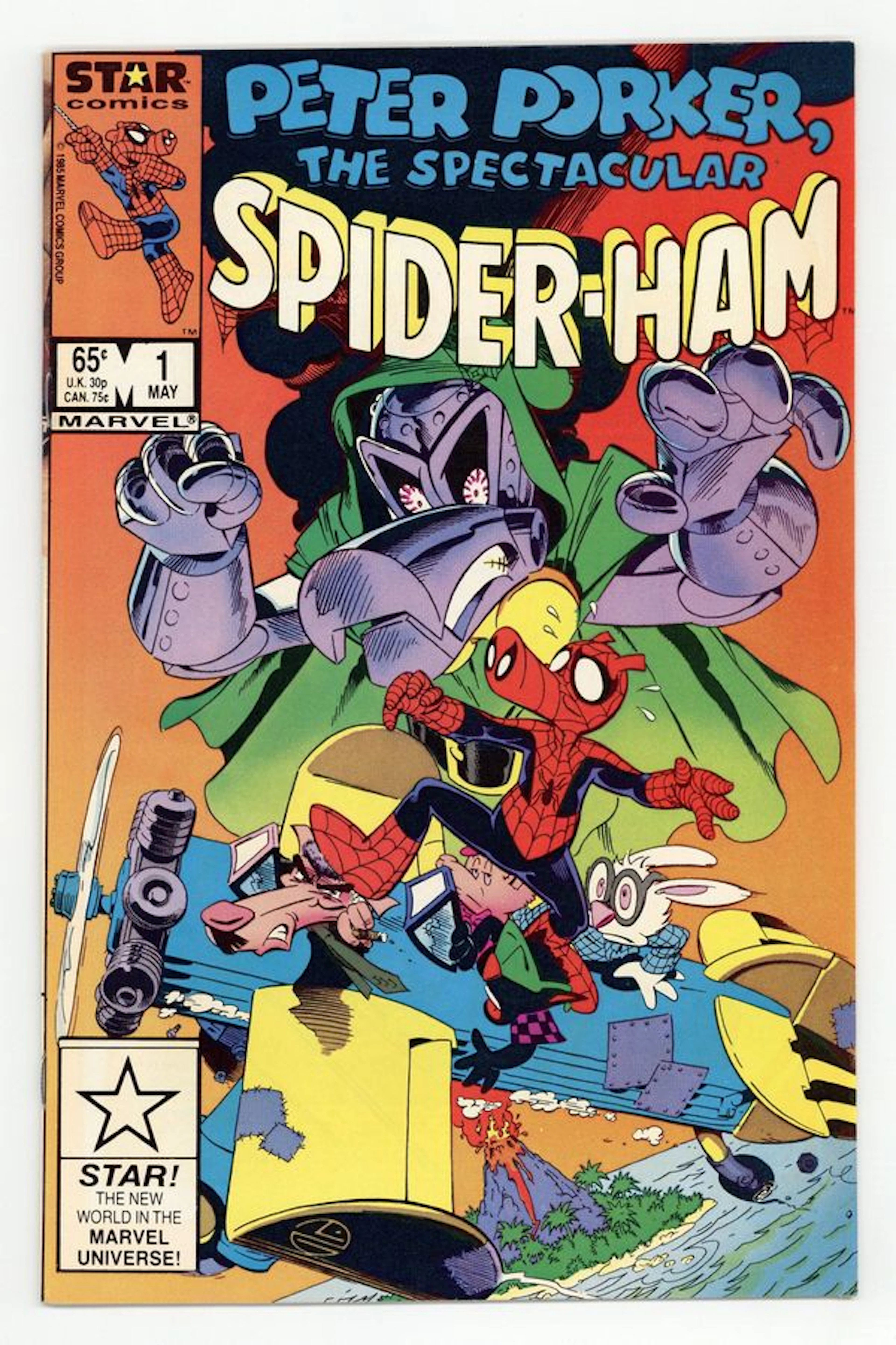 Peter Porker the Spectacular Spider-Ham (1985 Marvel/Star Comics) 1D FN+ 6.5
