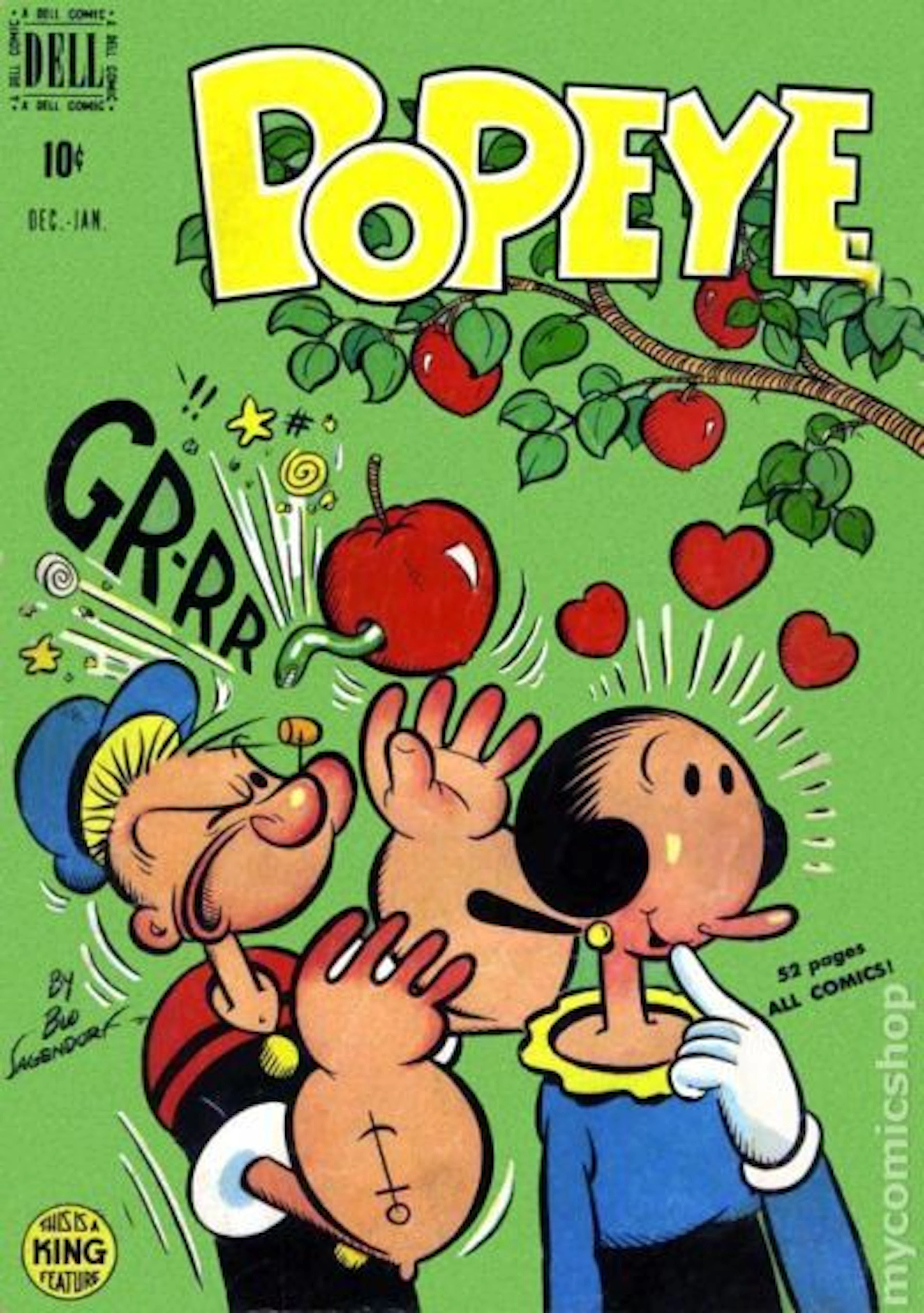 Popeye (1948-1980 Dell/Gold Key/Charlton) 10 PR 0.5