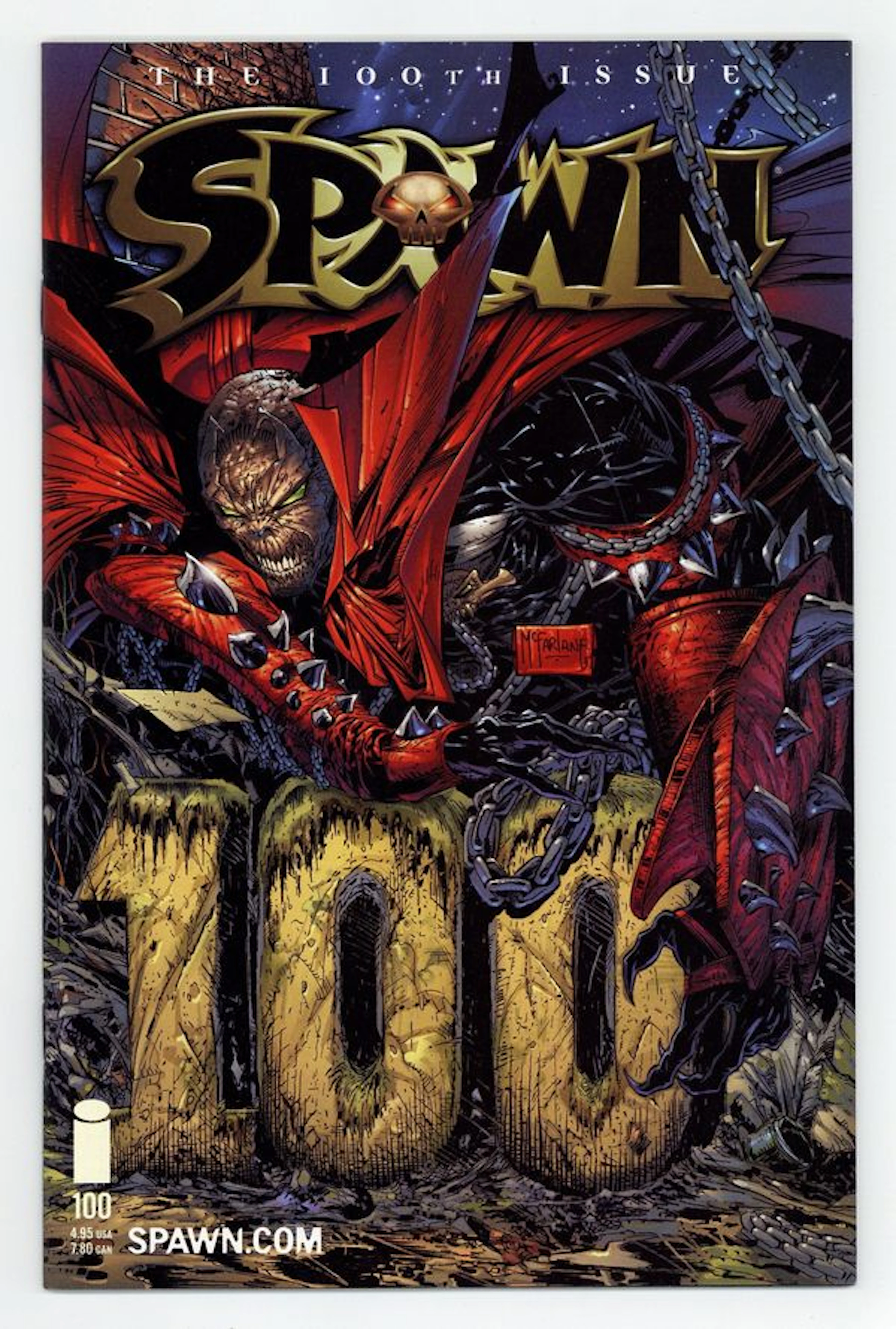 Spawn (1992 Image) 100AD FN/VF 7.0