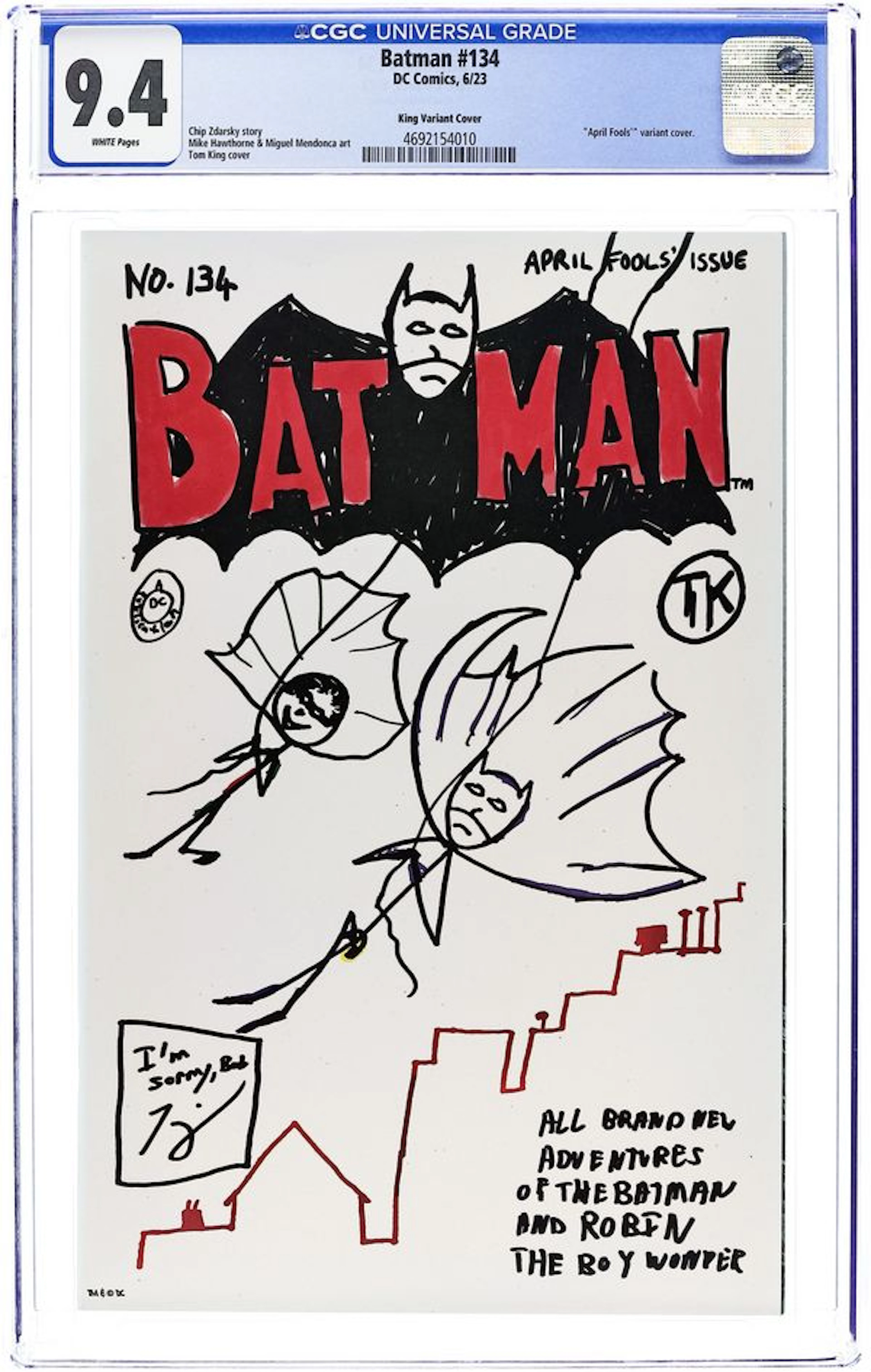 Batman (2016 3rd Series) 134F CGC 9.4