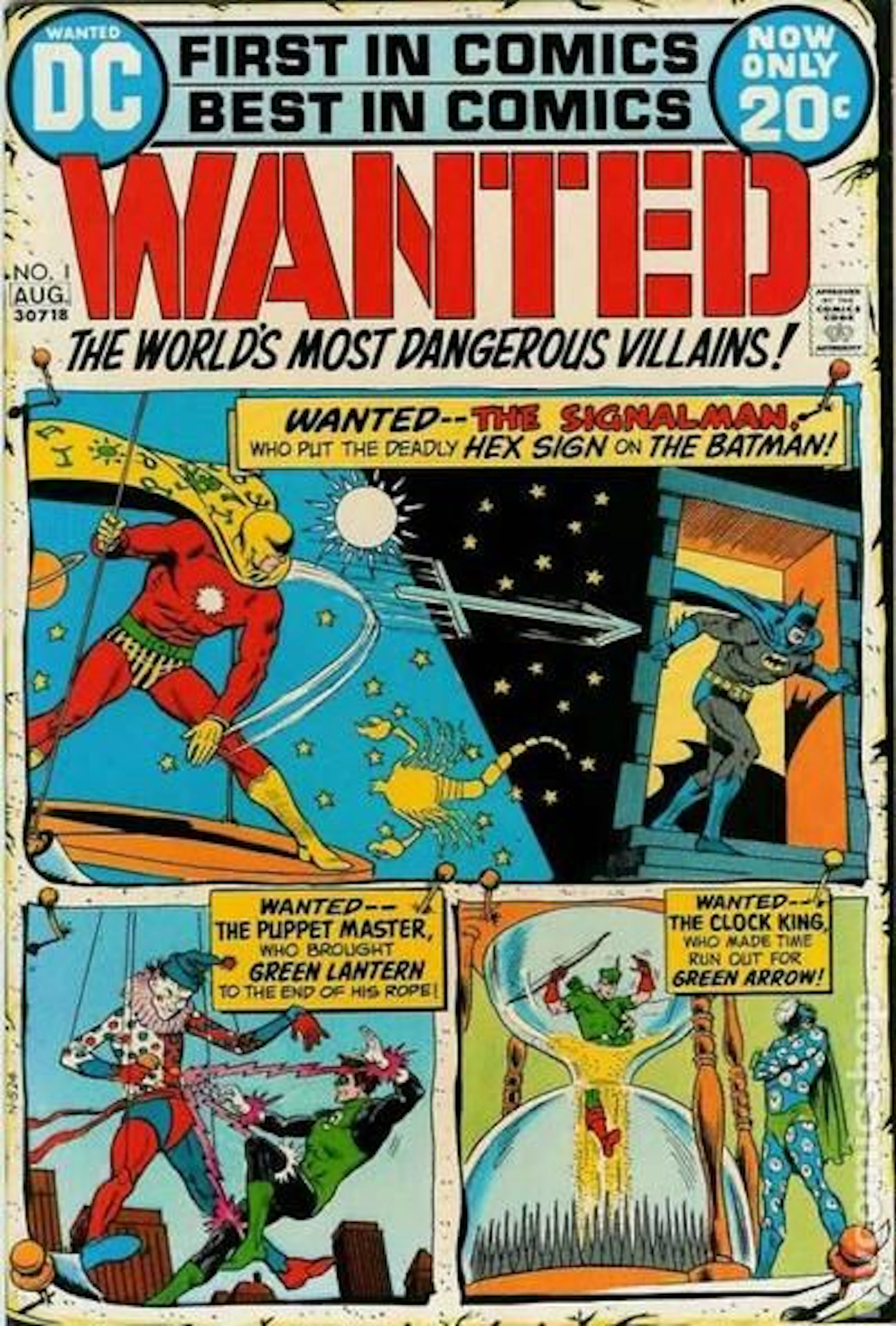 Wanted the World's Most Dangerous Villains (1972) 1 FN- 5.5