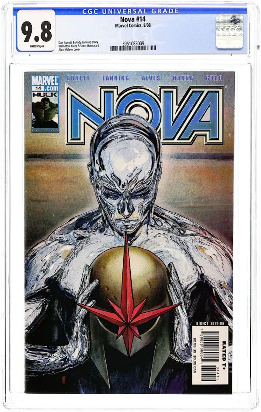 Nova (2007 4th Series) 14 CGC 9.8