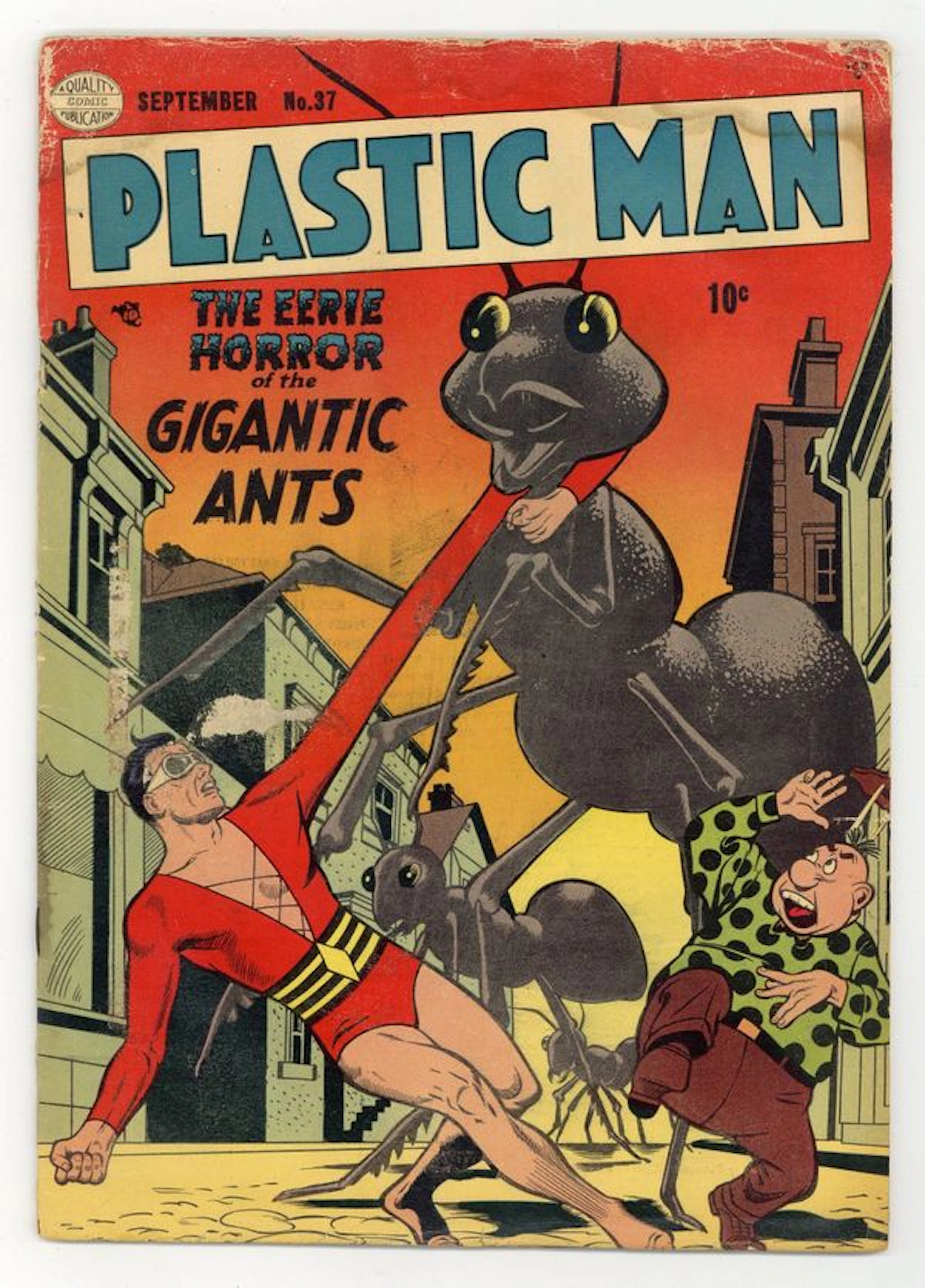 Plastic Man (1943 Vital/Quality) 37 FR/GD 1.5