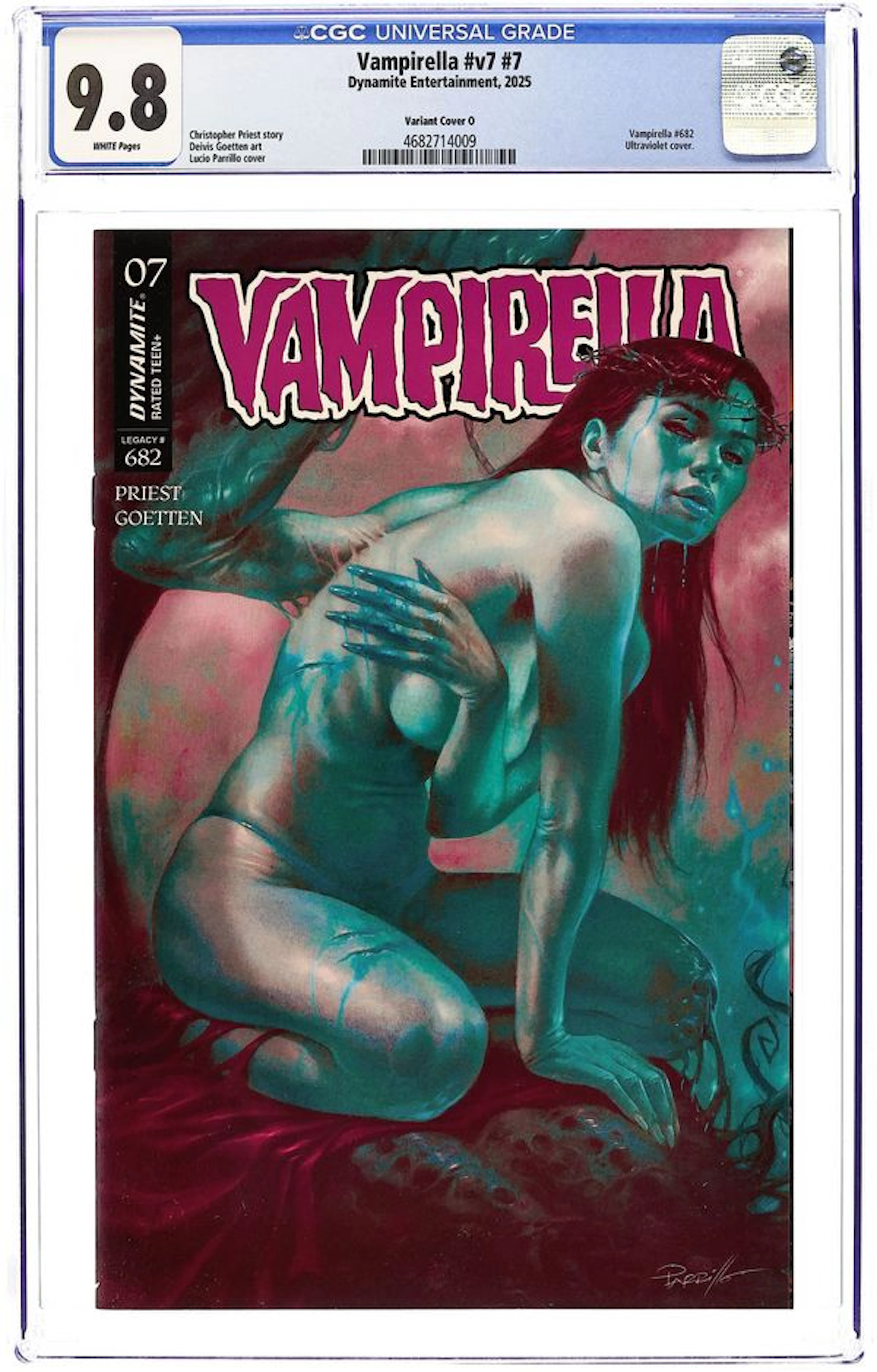 Vampirella (2025 Dynamite) 7O CGC 9.8