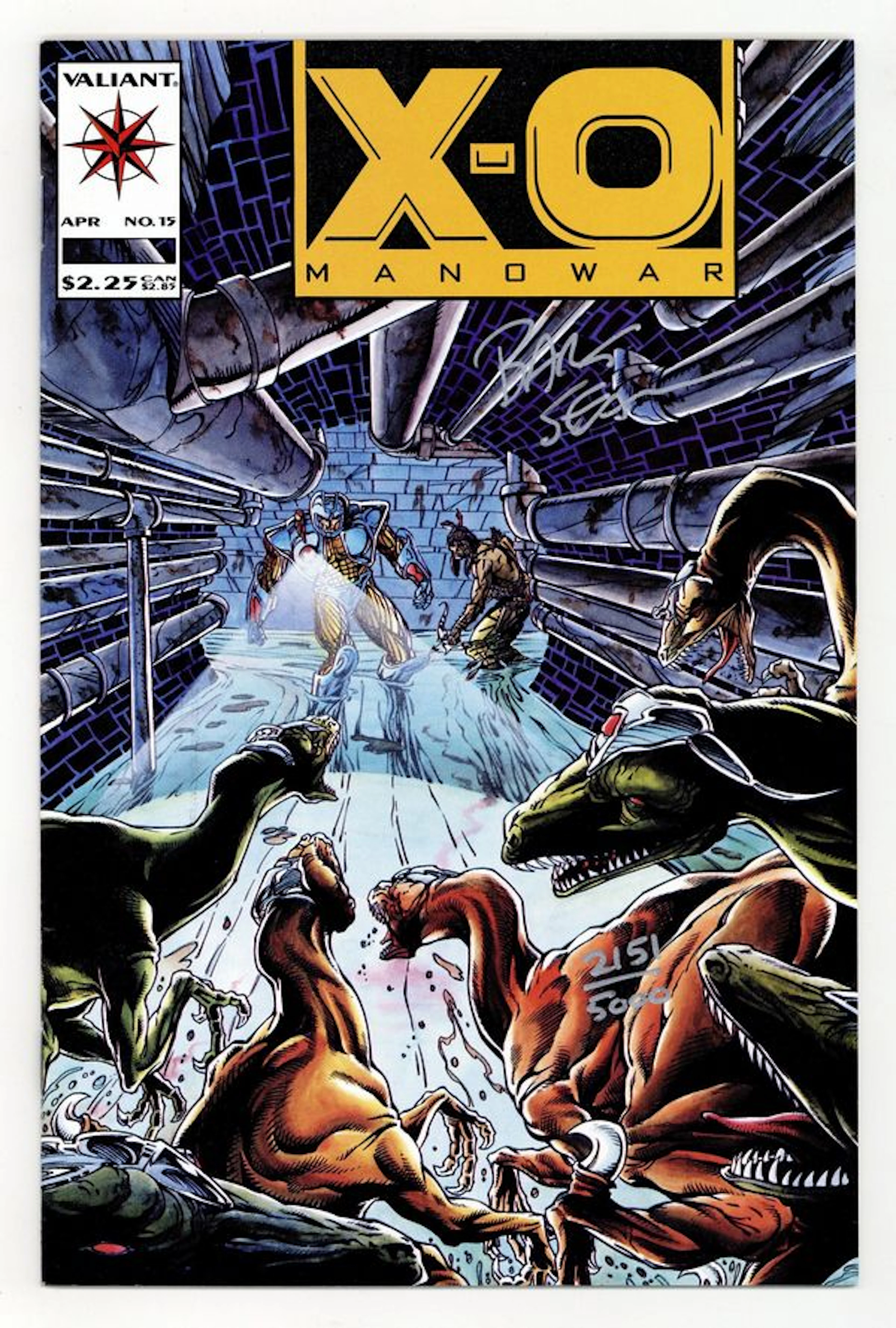 X-O Manowar (1992 1st Series) 15A VF 8.0