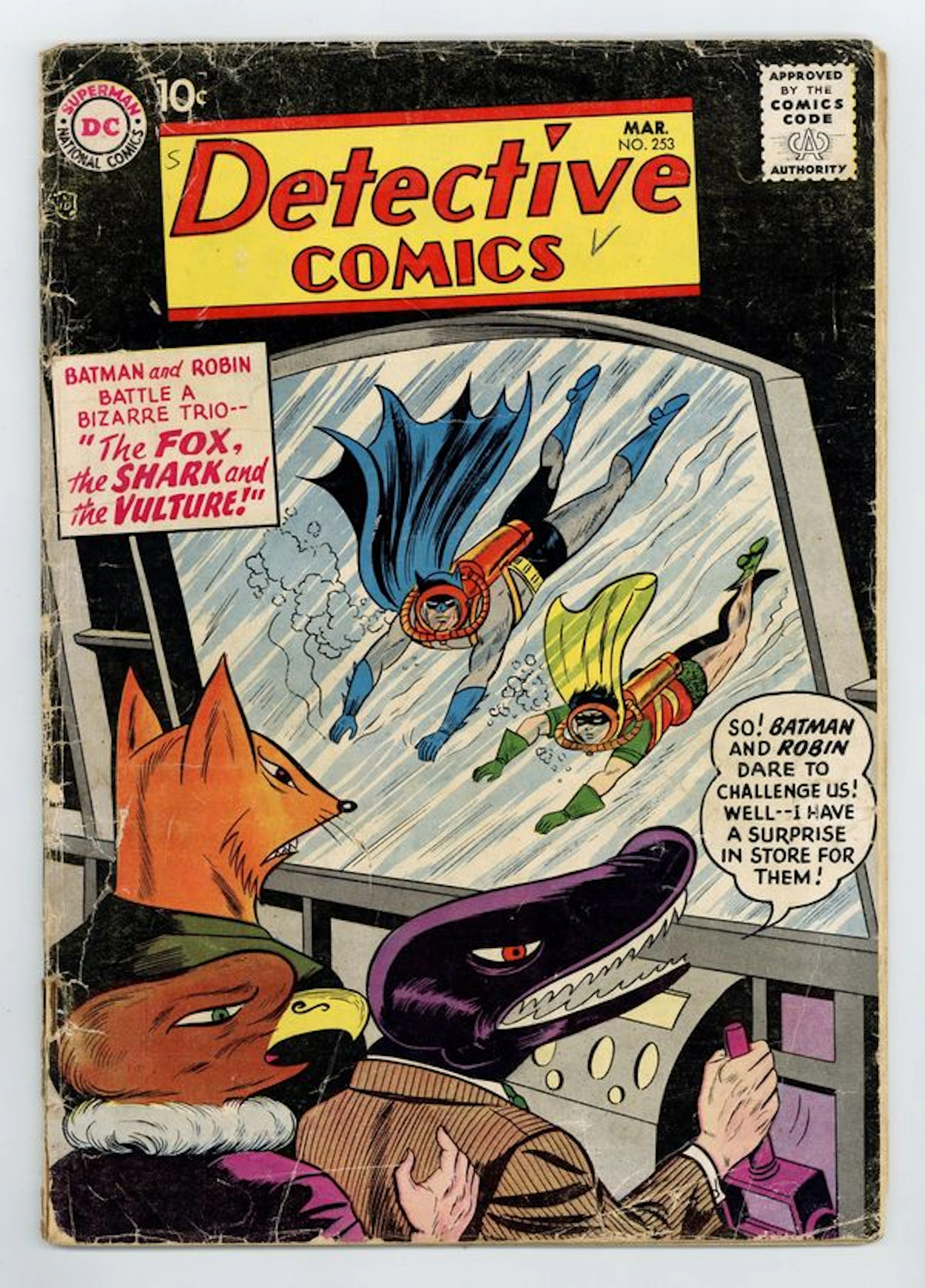 Detective Comics (1937 1st Series) 253 FR/GD 1.5