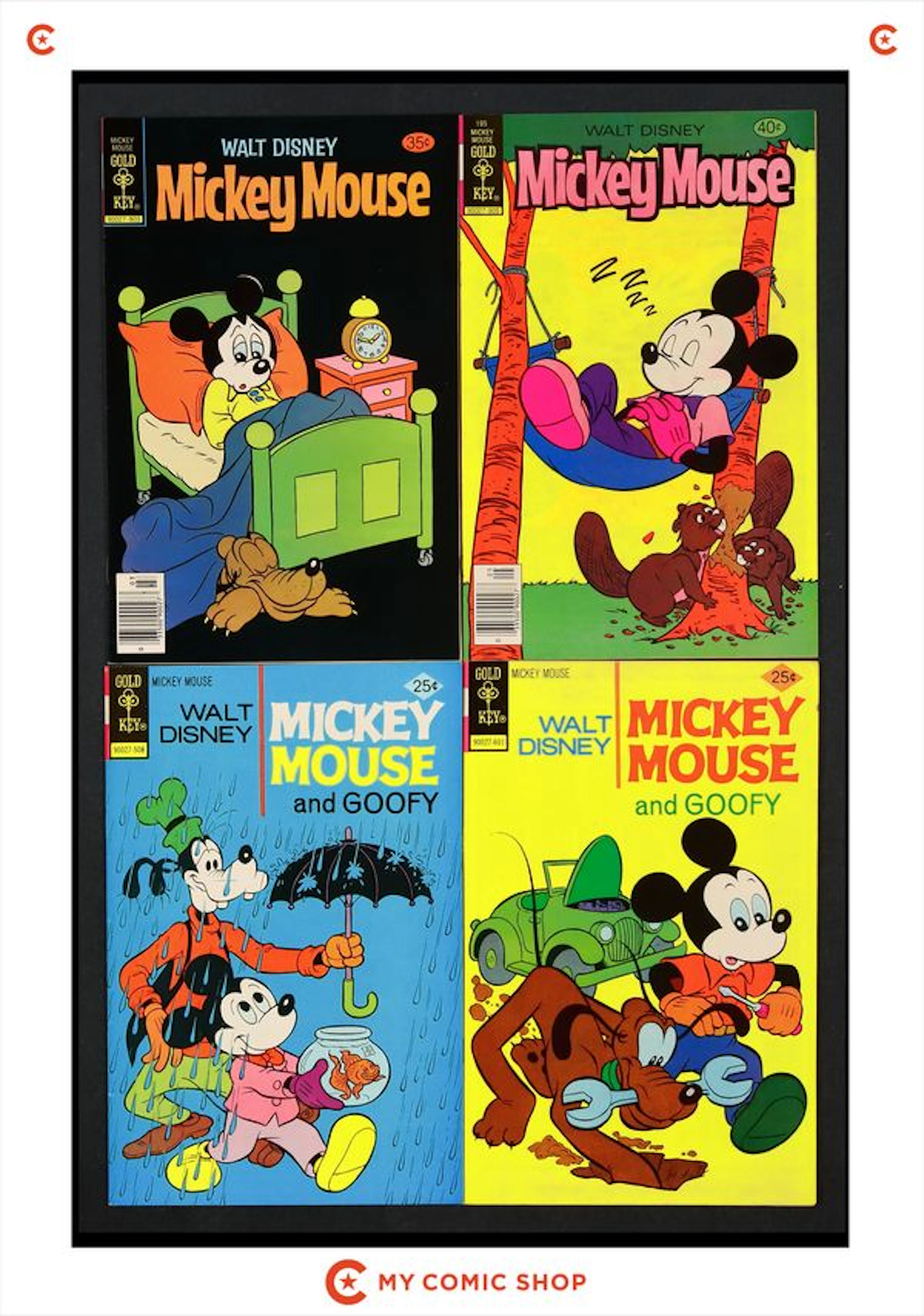 Mickey Mouse Lot of 4