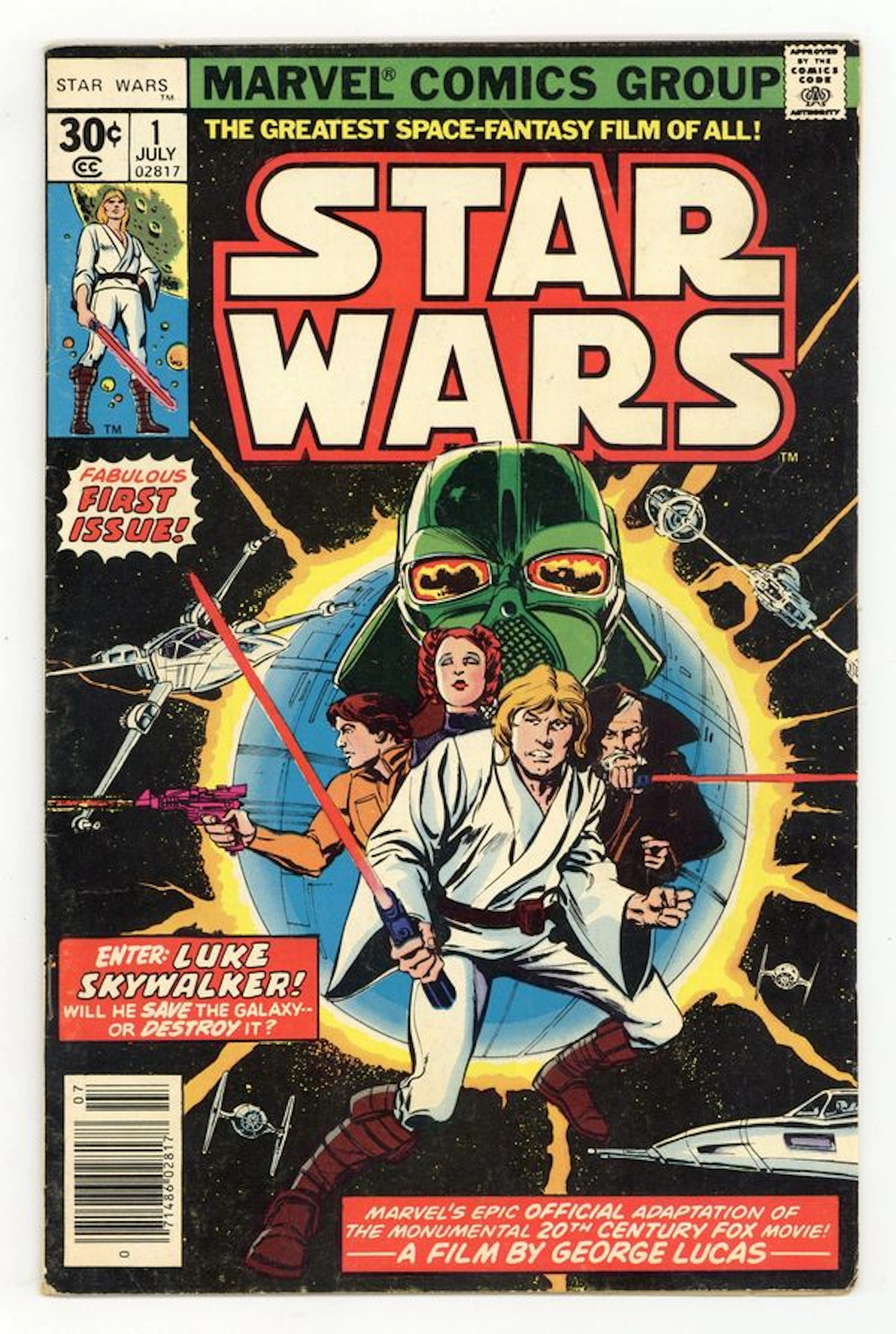 Star Wars (1977 Marvel) 1 VG+ 4.5
