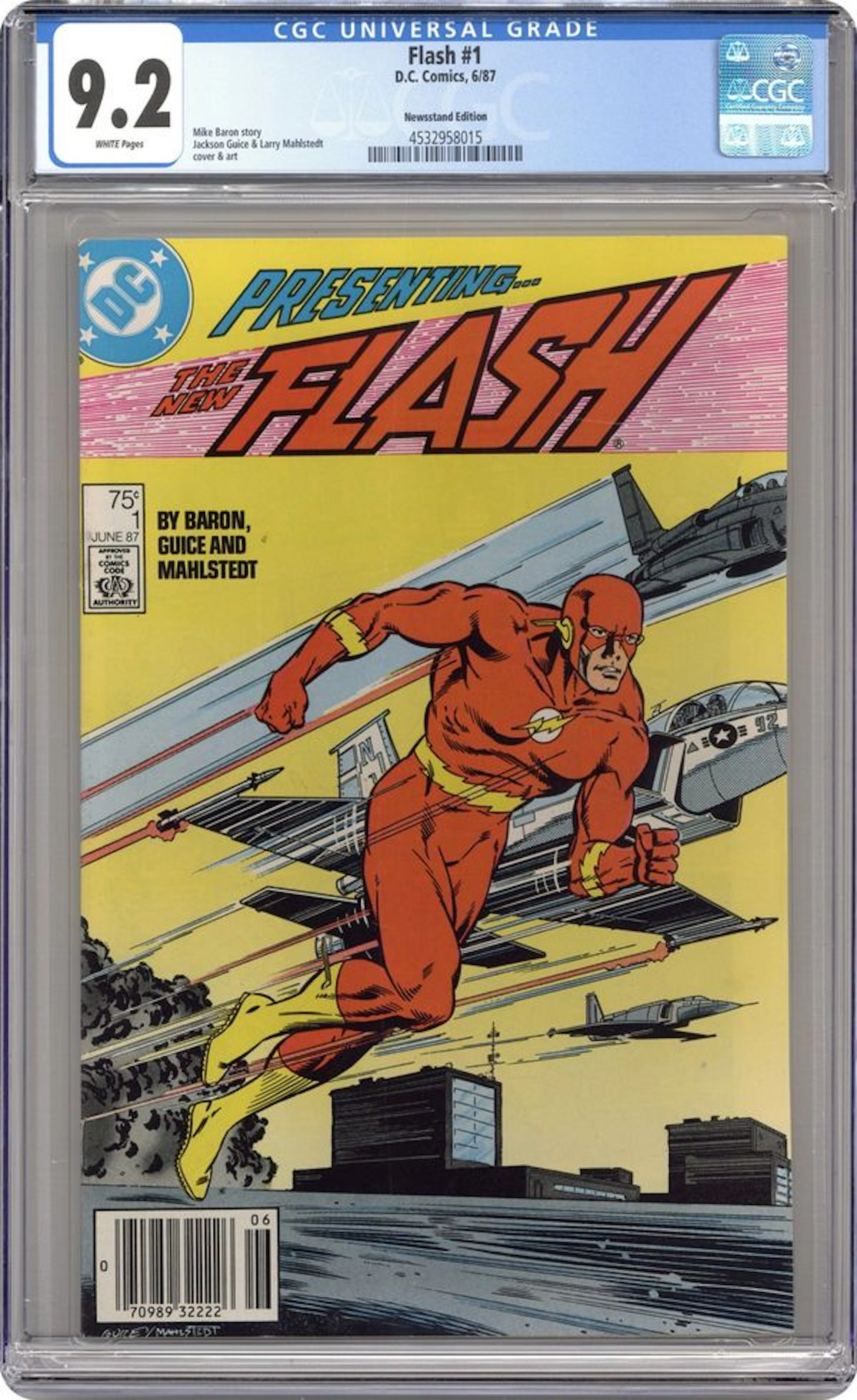 Flash (1987 2nd Series) 1N CGC 9.2