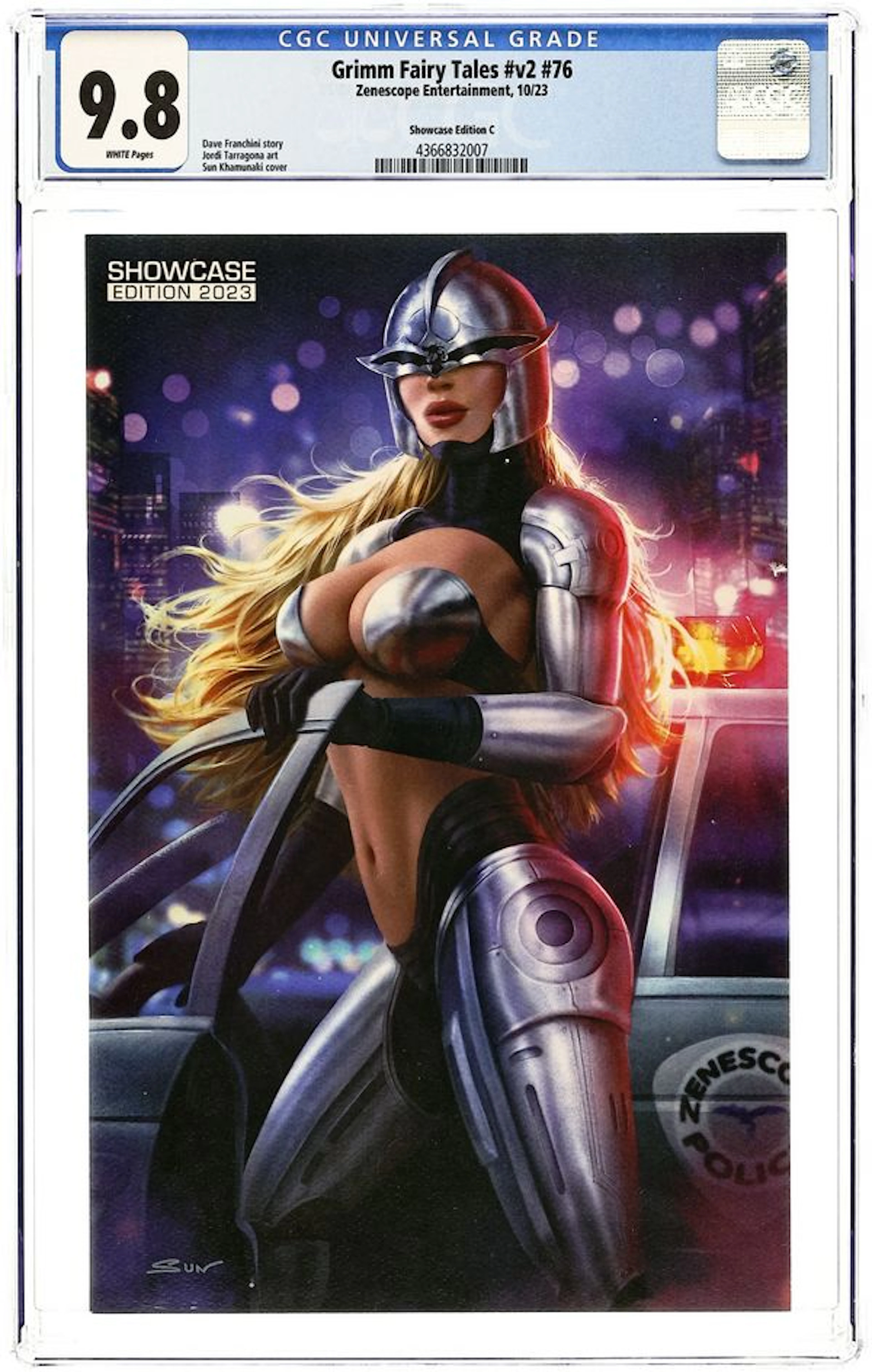 Grimm Fairy Tales (2016 2nd Series) 76SHOWCASE.KHAMUNAKI.A CGC 9.8