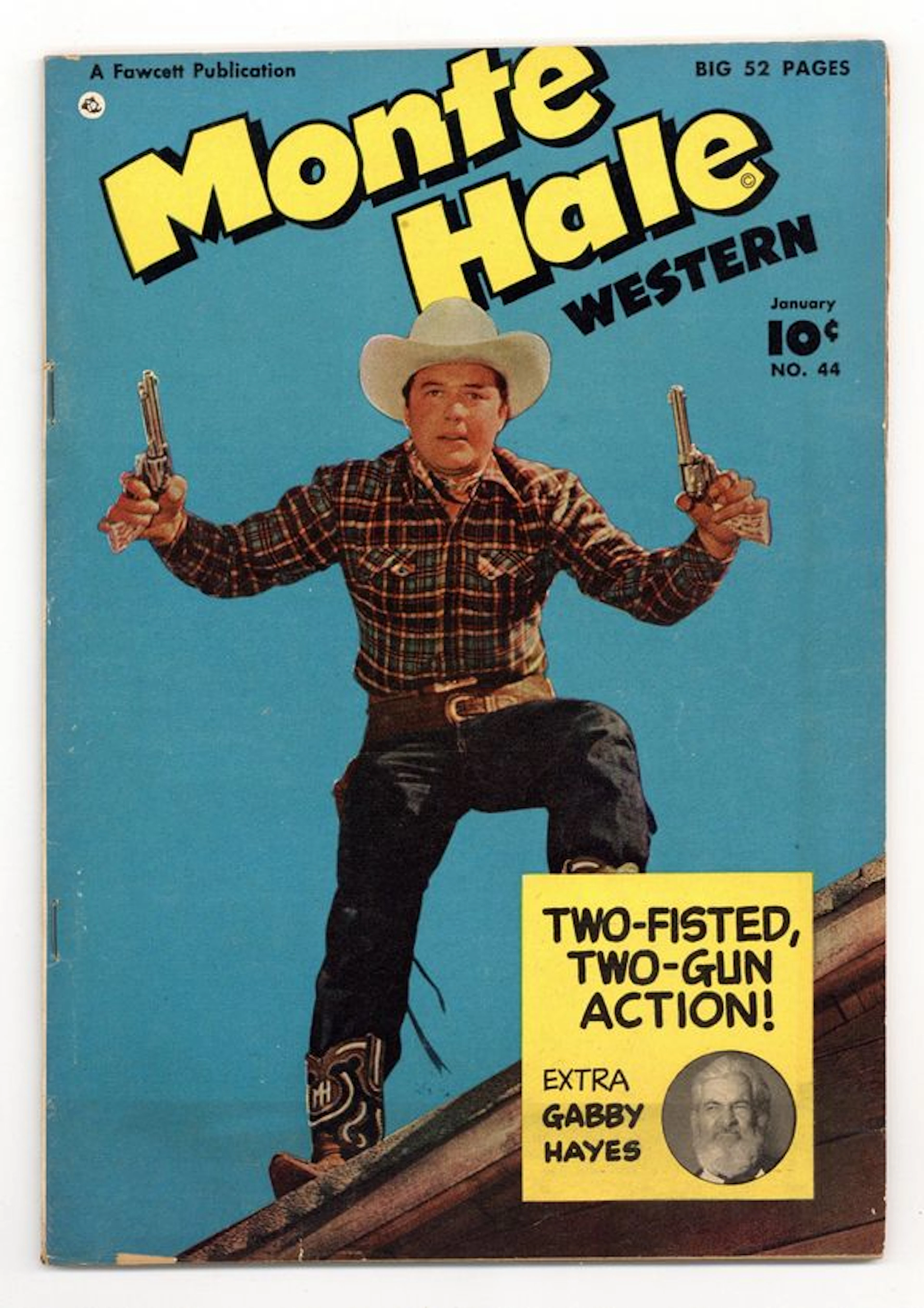 Monte Hale Western (1948 Fawcett/Charlton) 44 GD+ 2.5