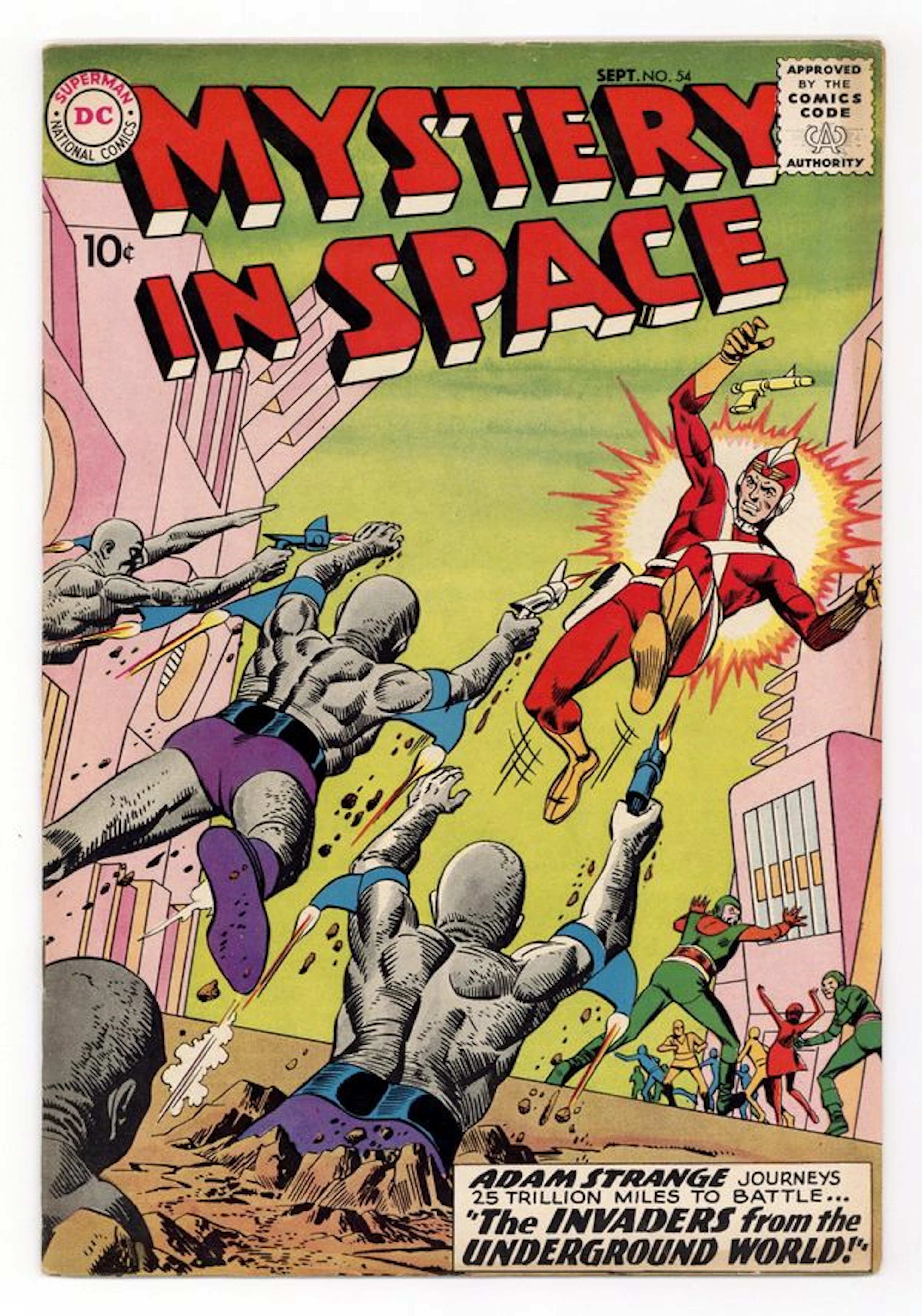 Mystery in Space (1951 1st Series) 54 FN 6.0