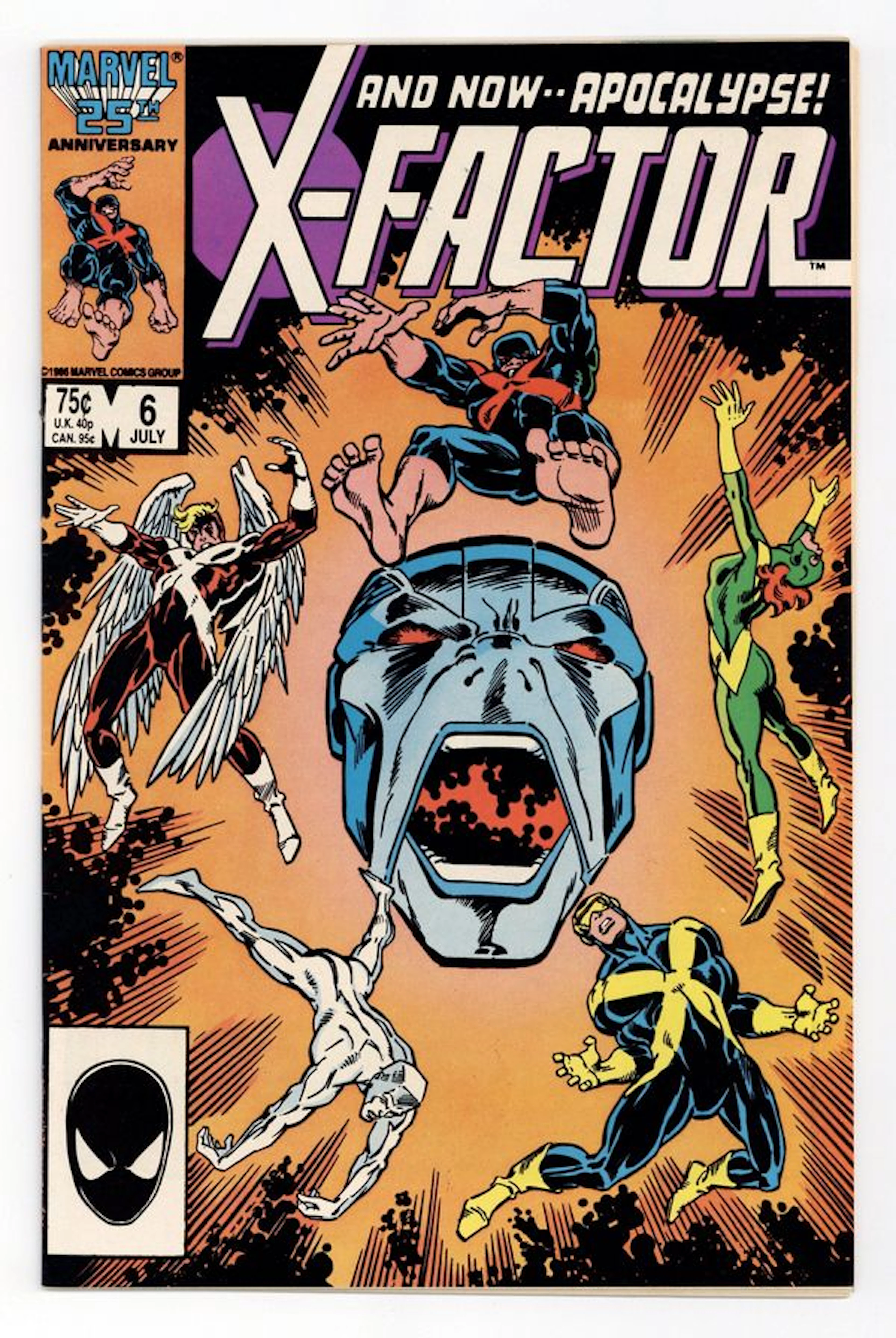 X-Factor (1986 1st Series Marvel) 6D VG+ 4.5