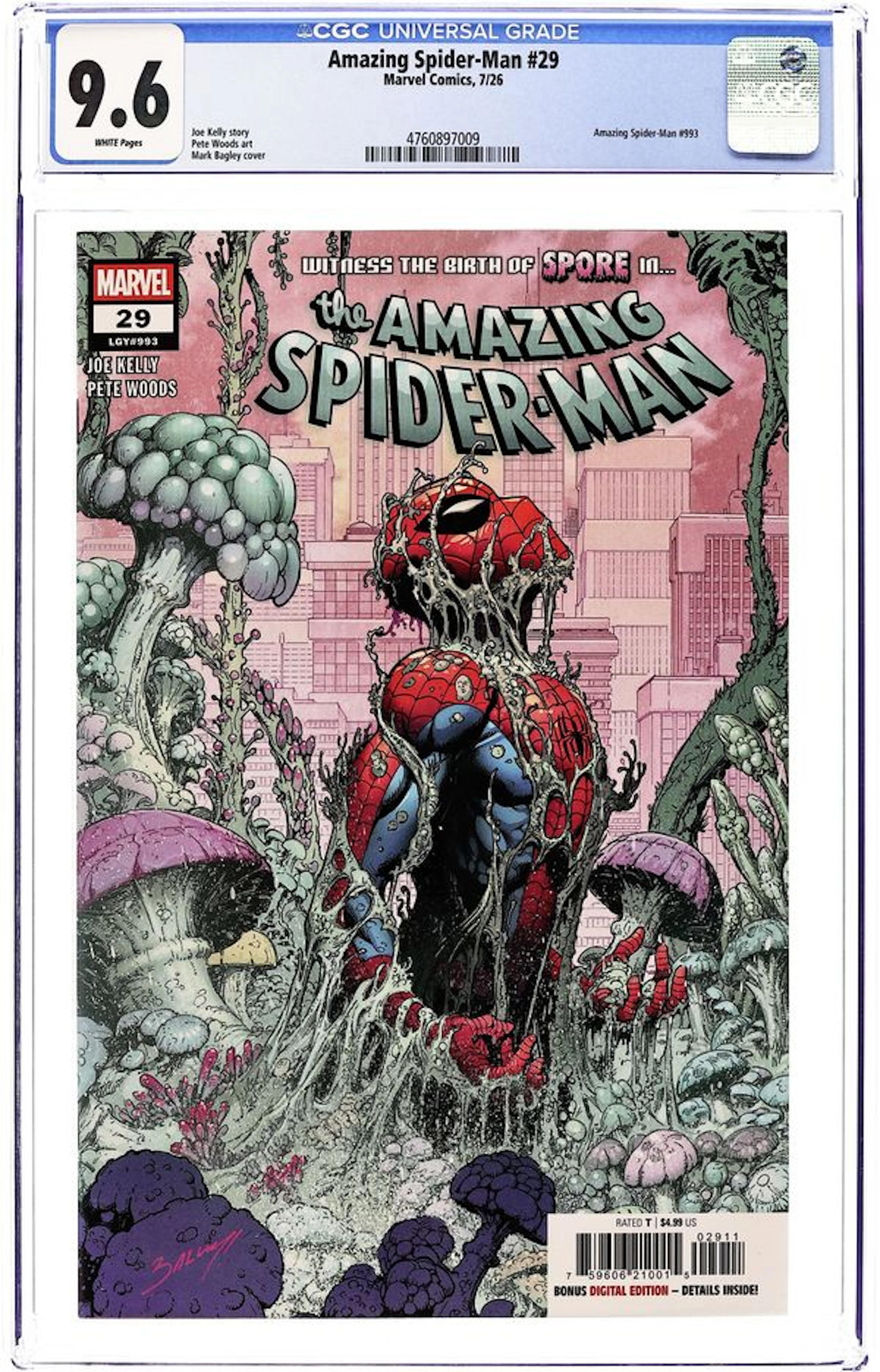 Amazing Spider-Man (2025 8th Series) 29A CGC 9.6