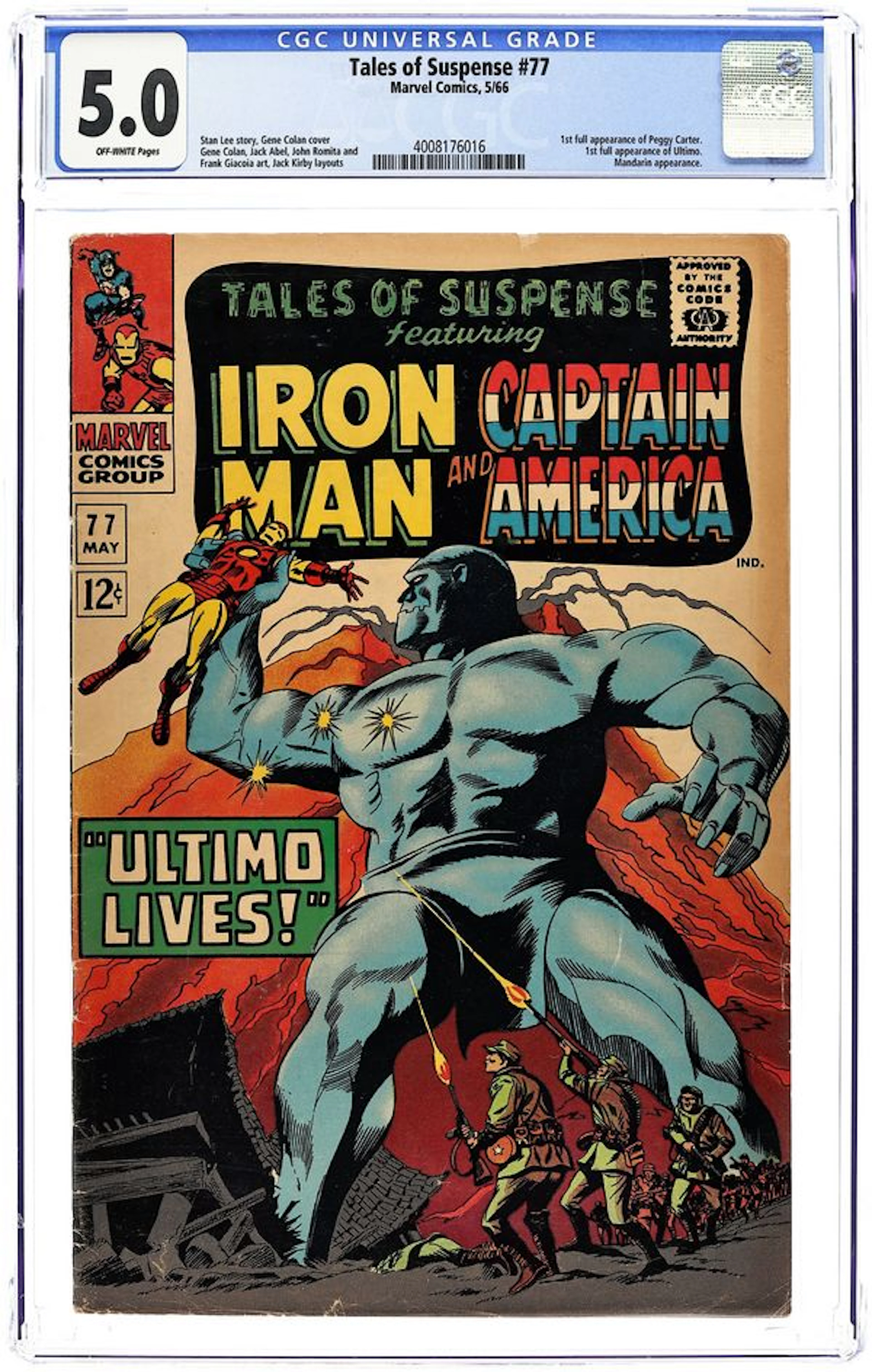 Tales of Suspense (1959) 77 CGC 5.0