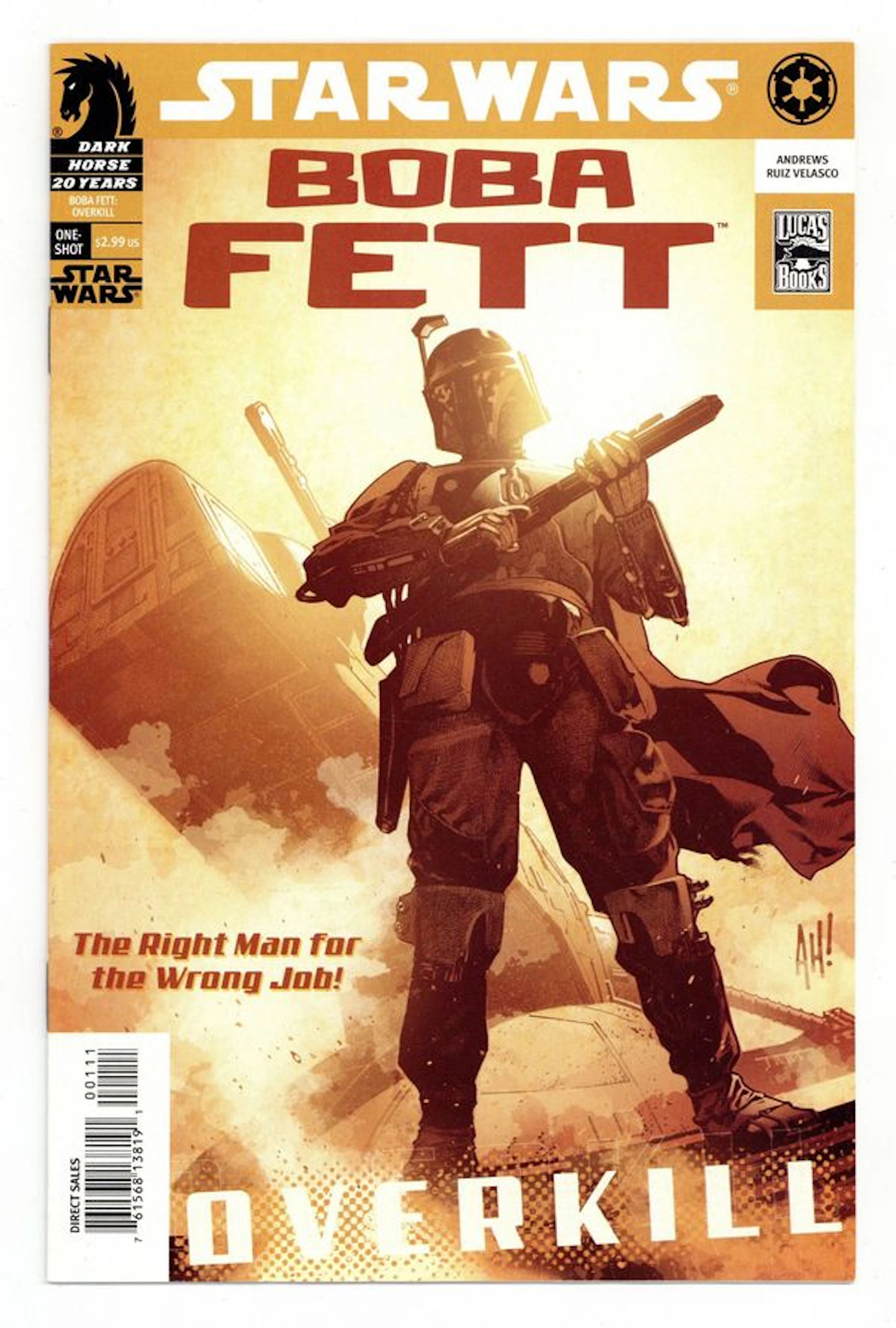 Star Wars Boba Fett Overkill (2006) 1 FN