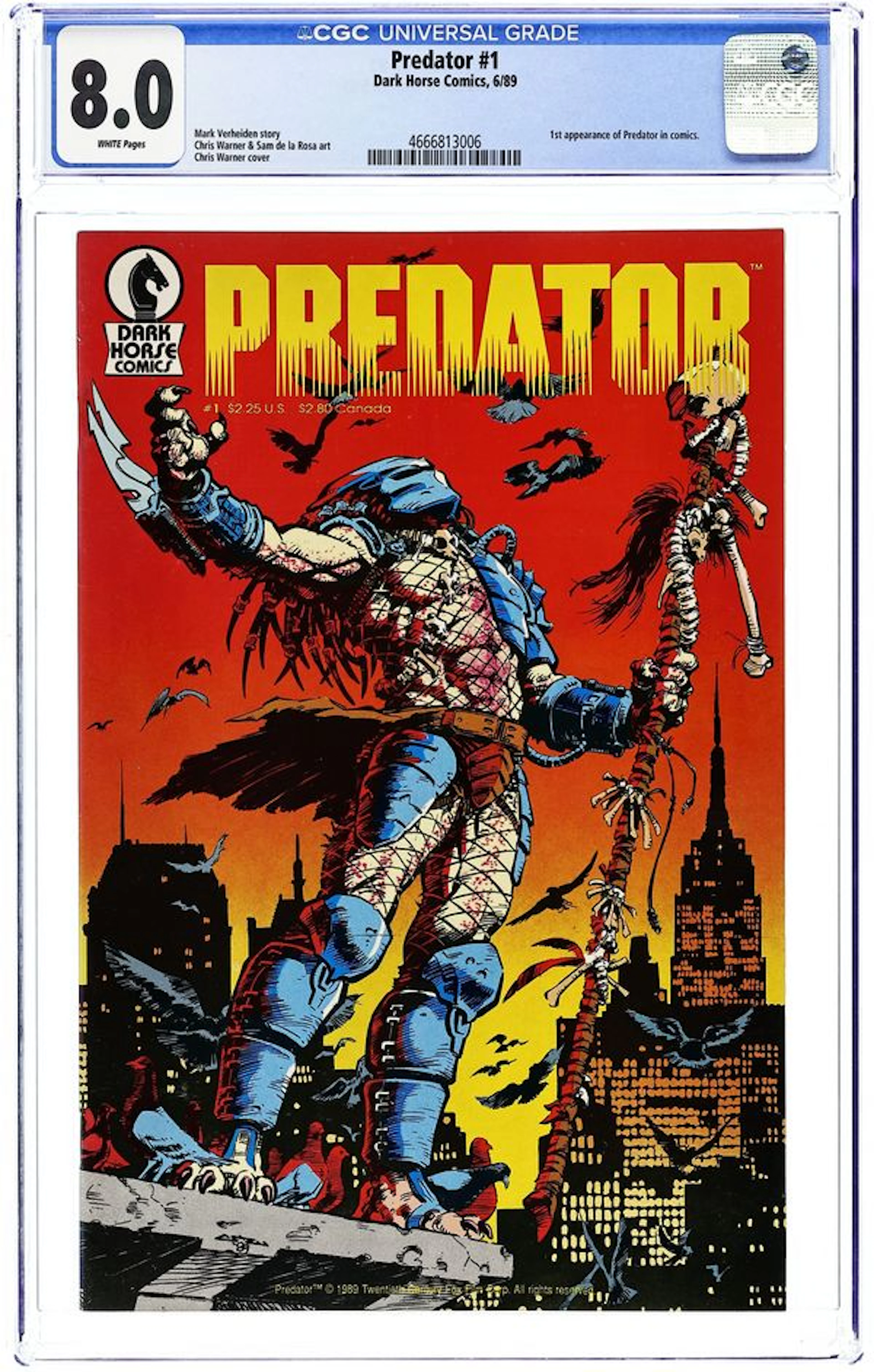 Predator (1989) 1 CGC 8.0