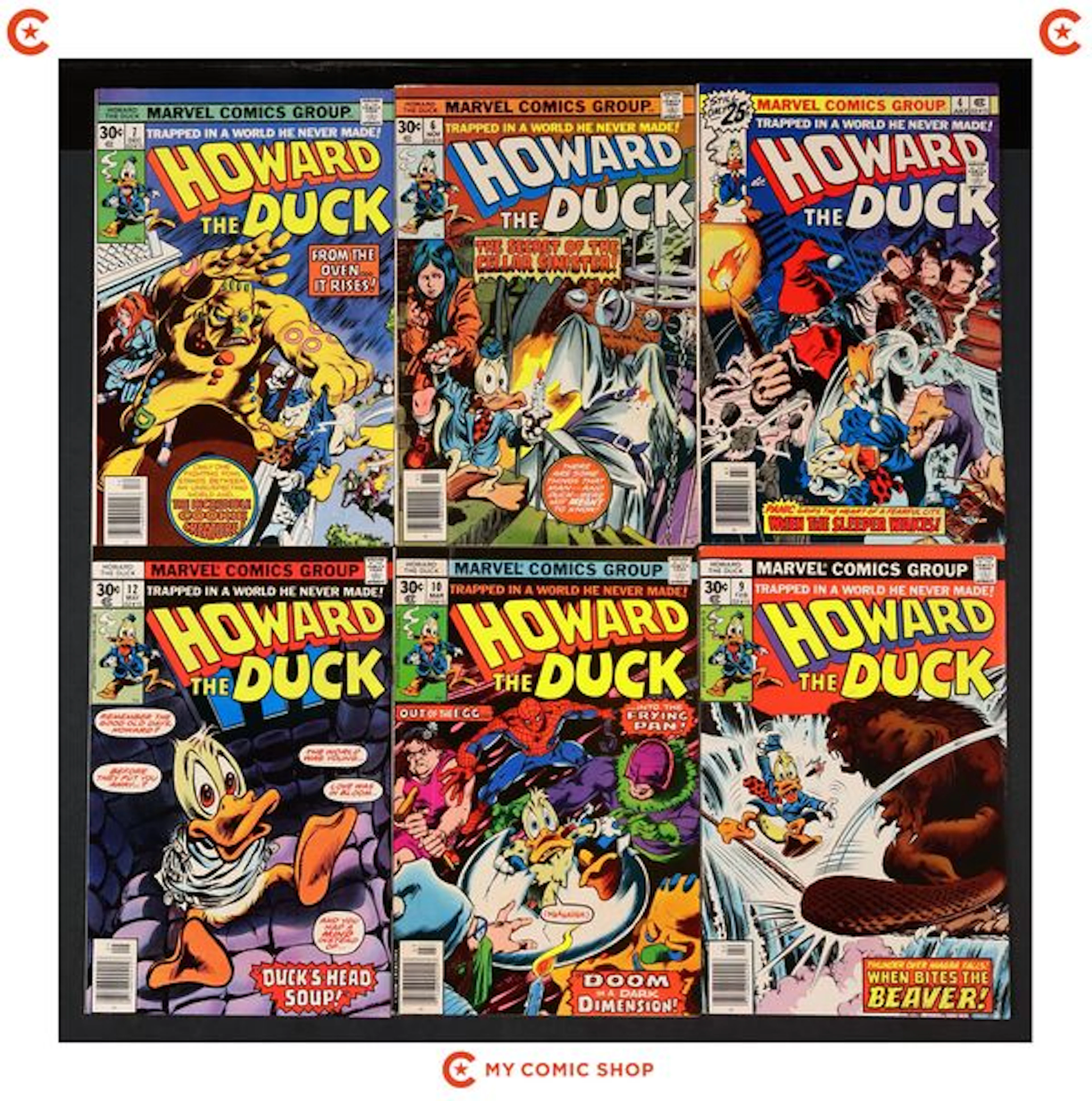 Howard the Duck Lot of 9