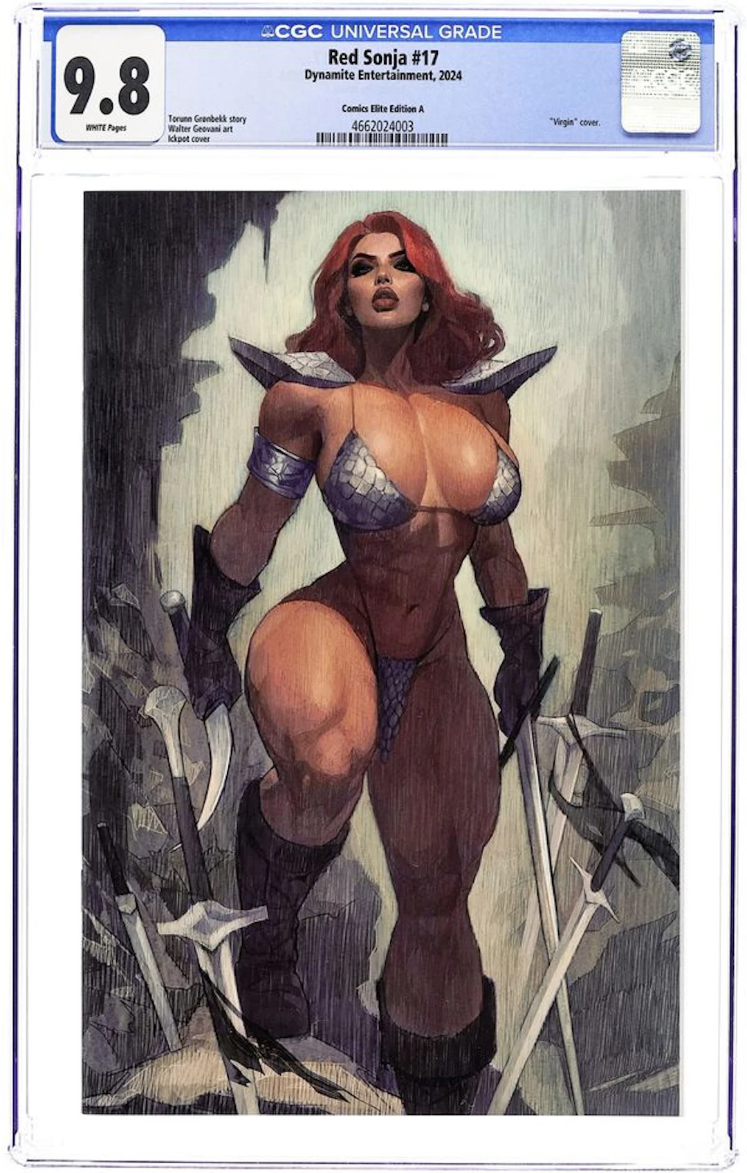 Red Sonja (2023 Dynamite) 17CE.A CGC 9.8