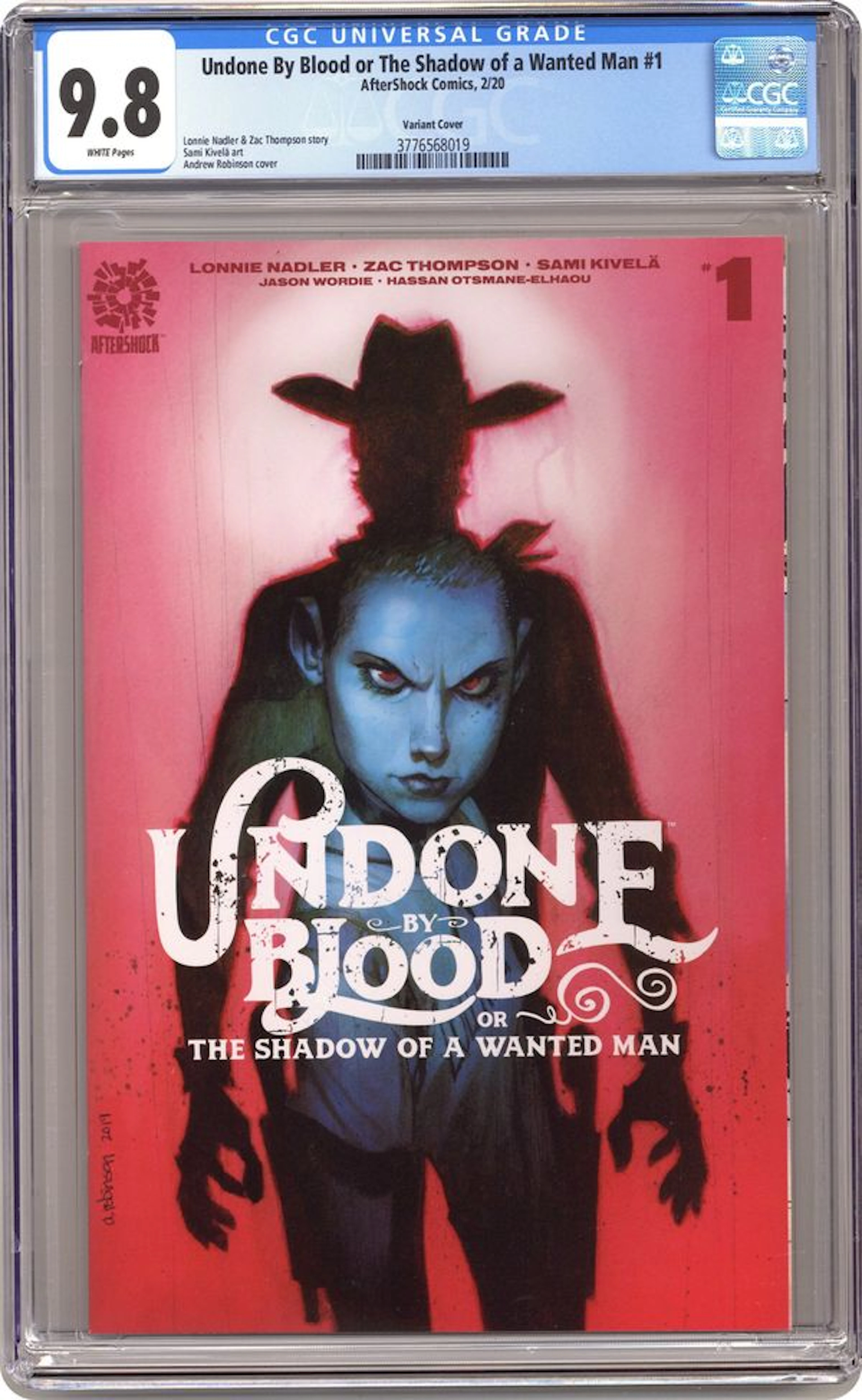 Undone By Blood (2020 Aftershock) 1B CGC 9.8