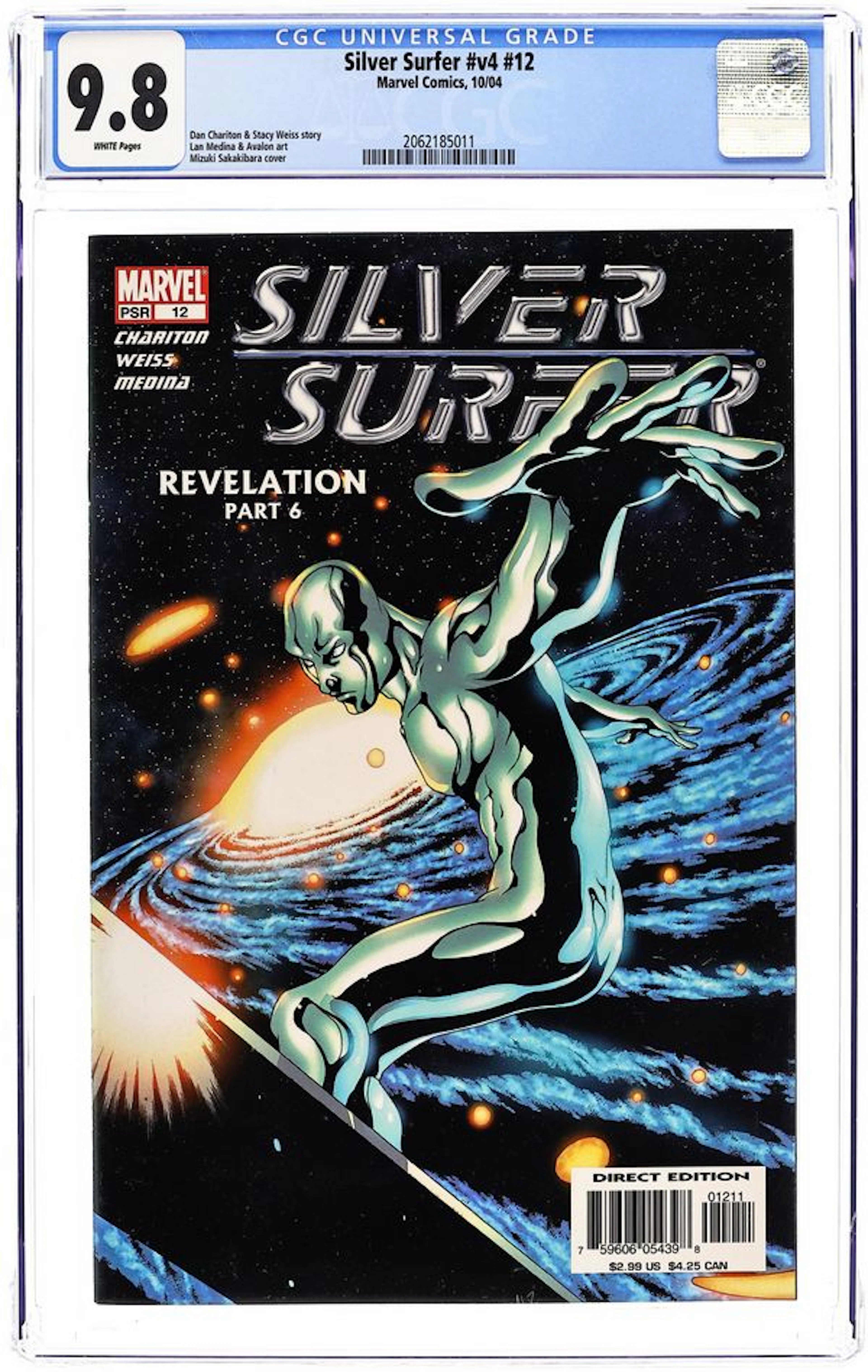Silver Surfer (2003 3rd Series) 12 CGC 9.8